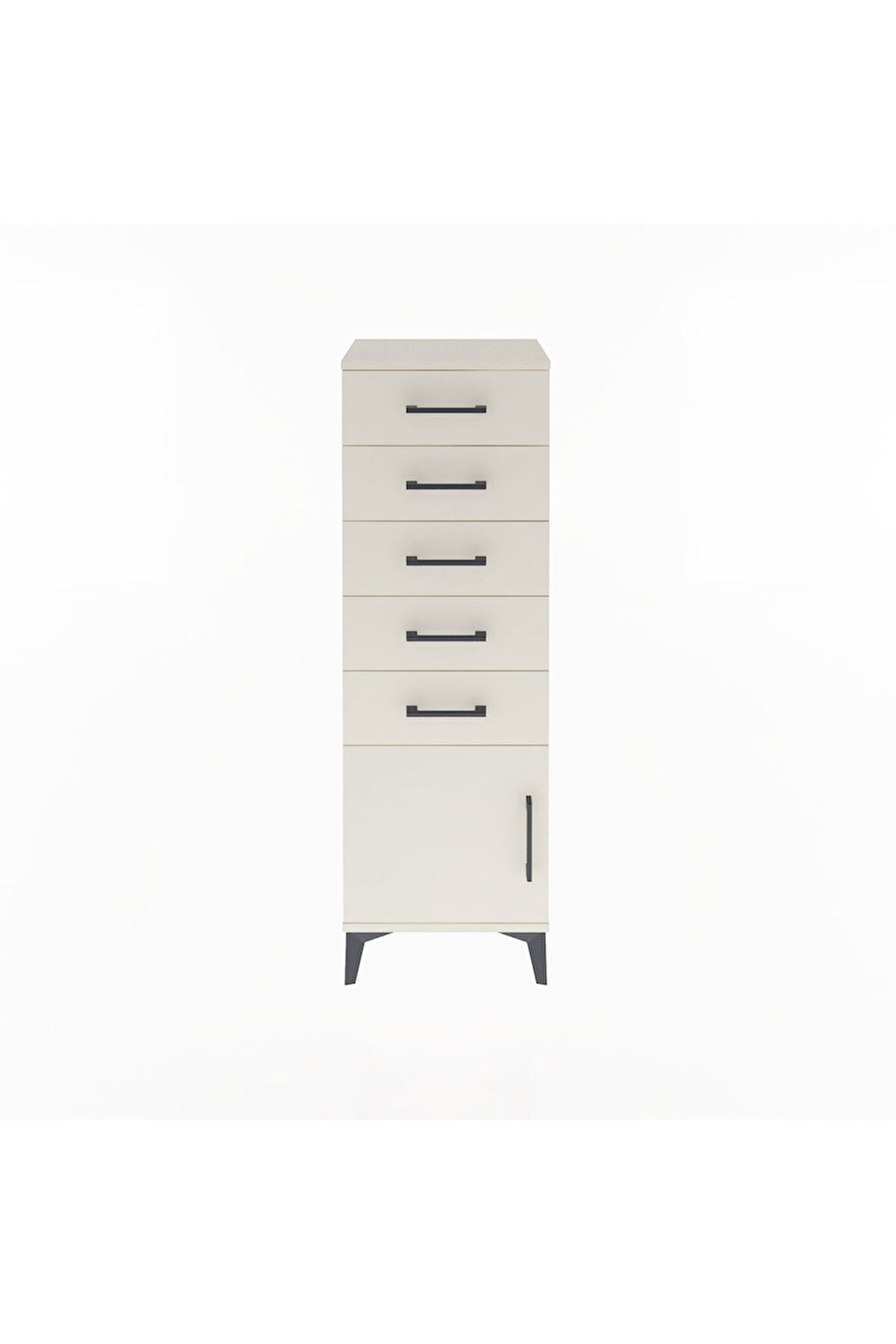 Arges Dolap 5 Çekmeceli Tek Kapaklı 44x30x134 Aytaşı-Aytaşı