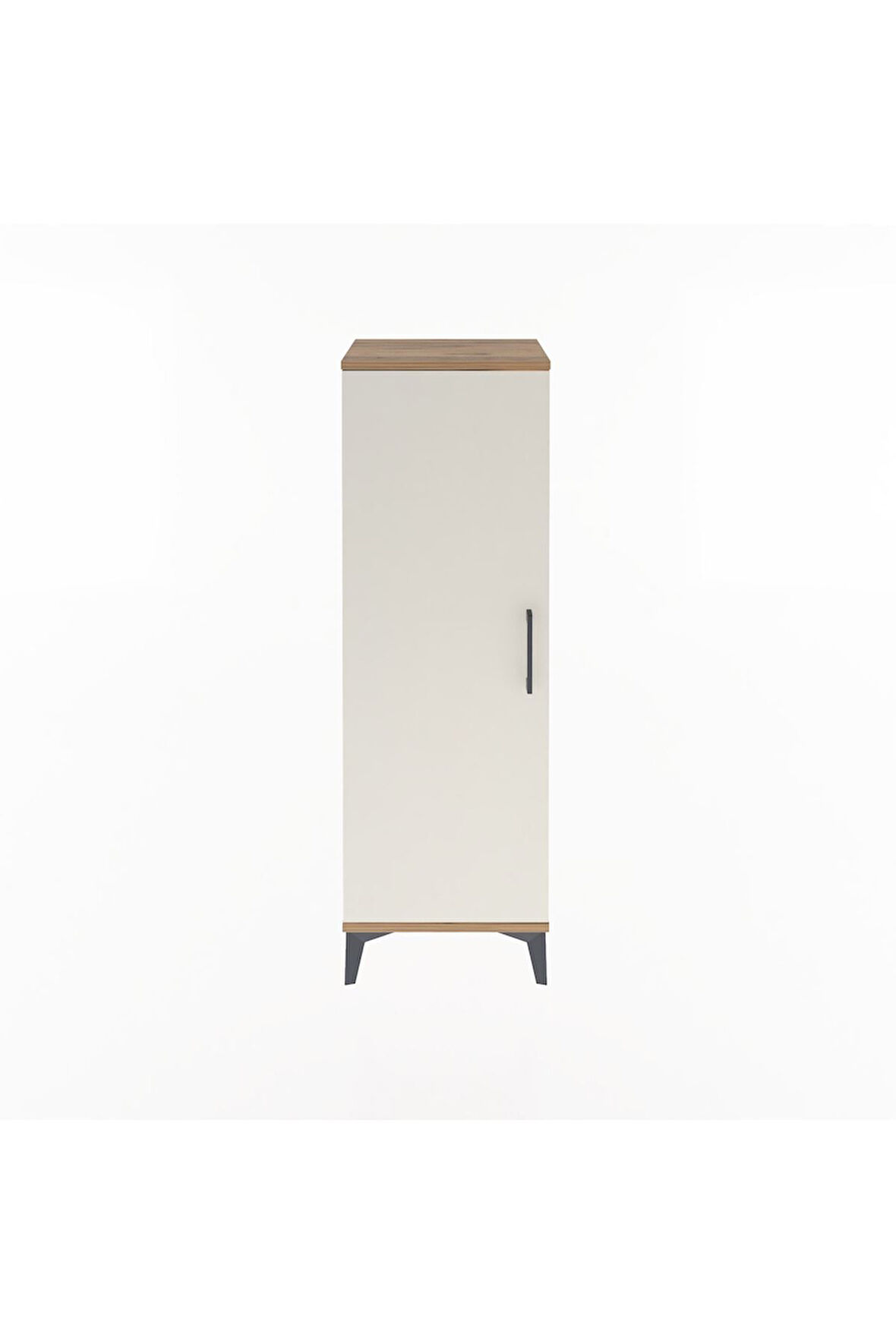 Arges Dolap Tek Kapaklı Tek Askılı 44x30x134 Çam-Aytaşı