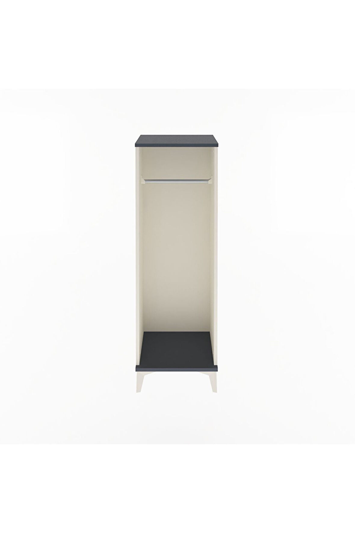 Arges Dolap Tek Askılı 44x30x134 Aytaşı-Antrasit