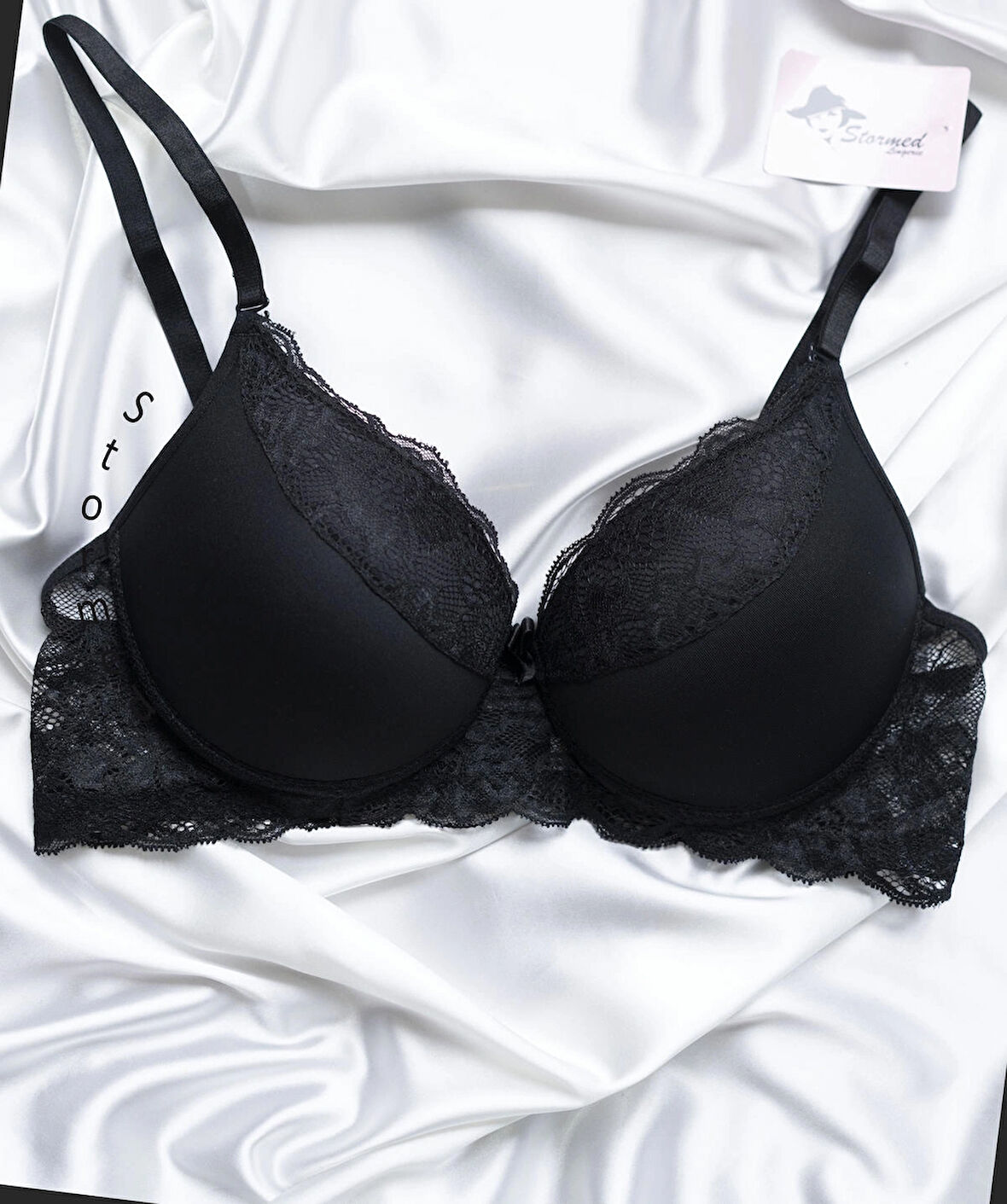 STORMED Iç Giyim Kadın Dantel Detaylı Destekli Sütyen 170