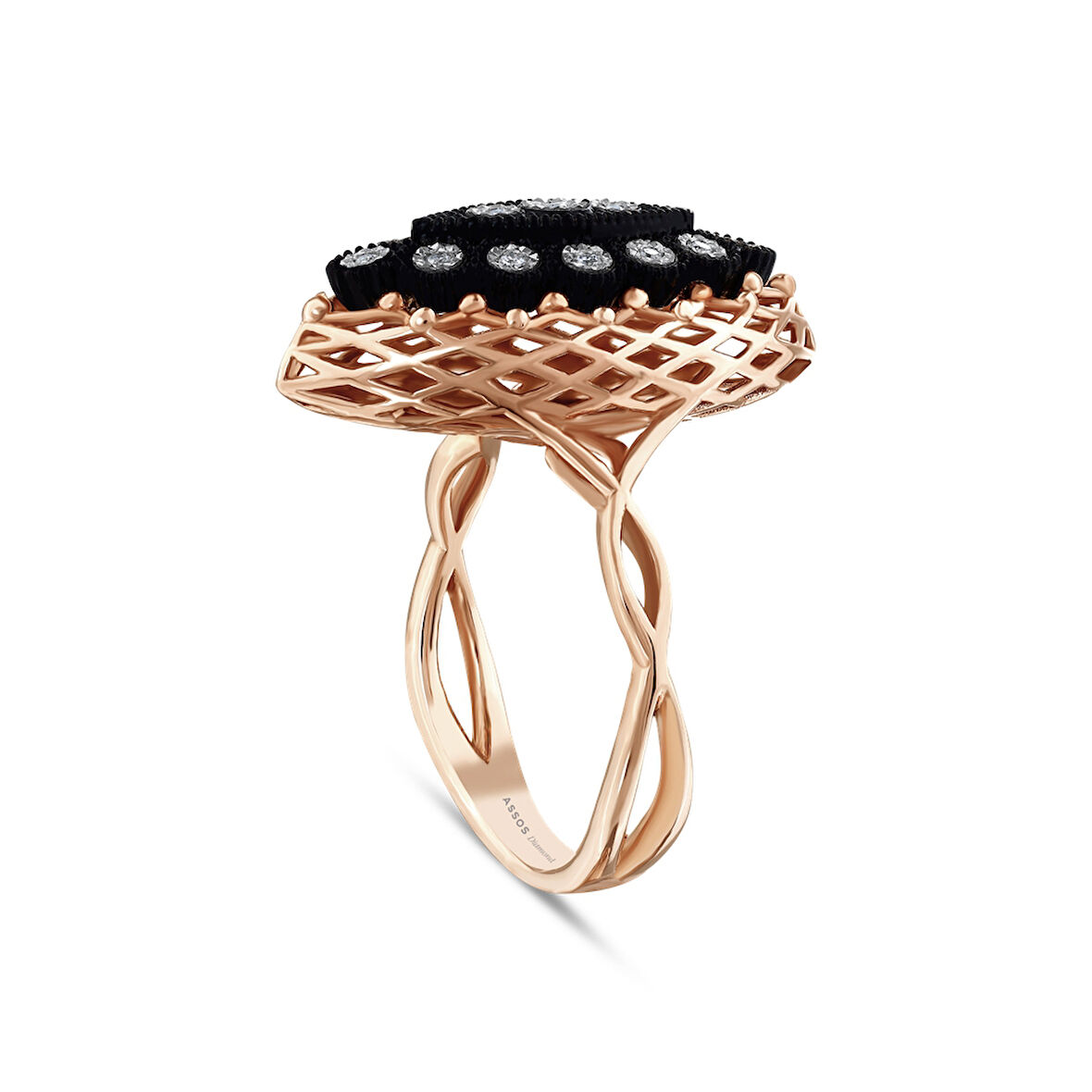 0.10 Karat Elmas Fantezi Yüzük