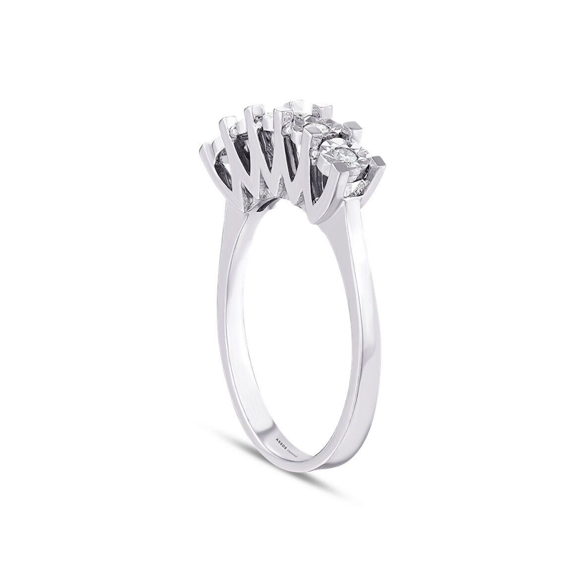 0.10 Karat Pırlanta Venüs Beştaş Yüzük