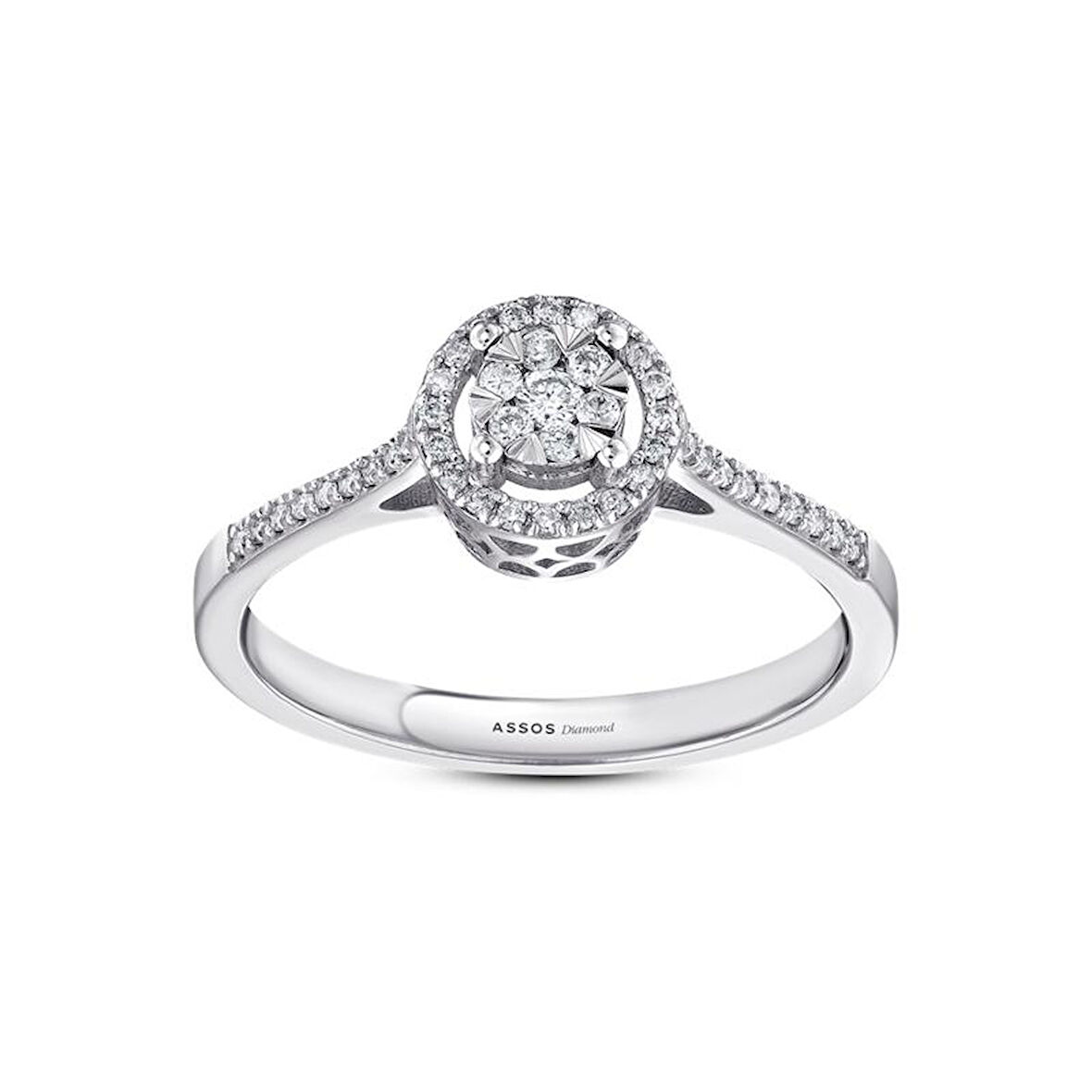 0.32 Karat Pırlanta Fantezi Yüzük