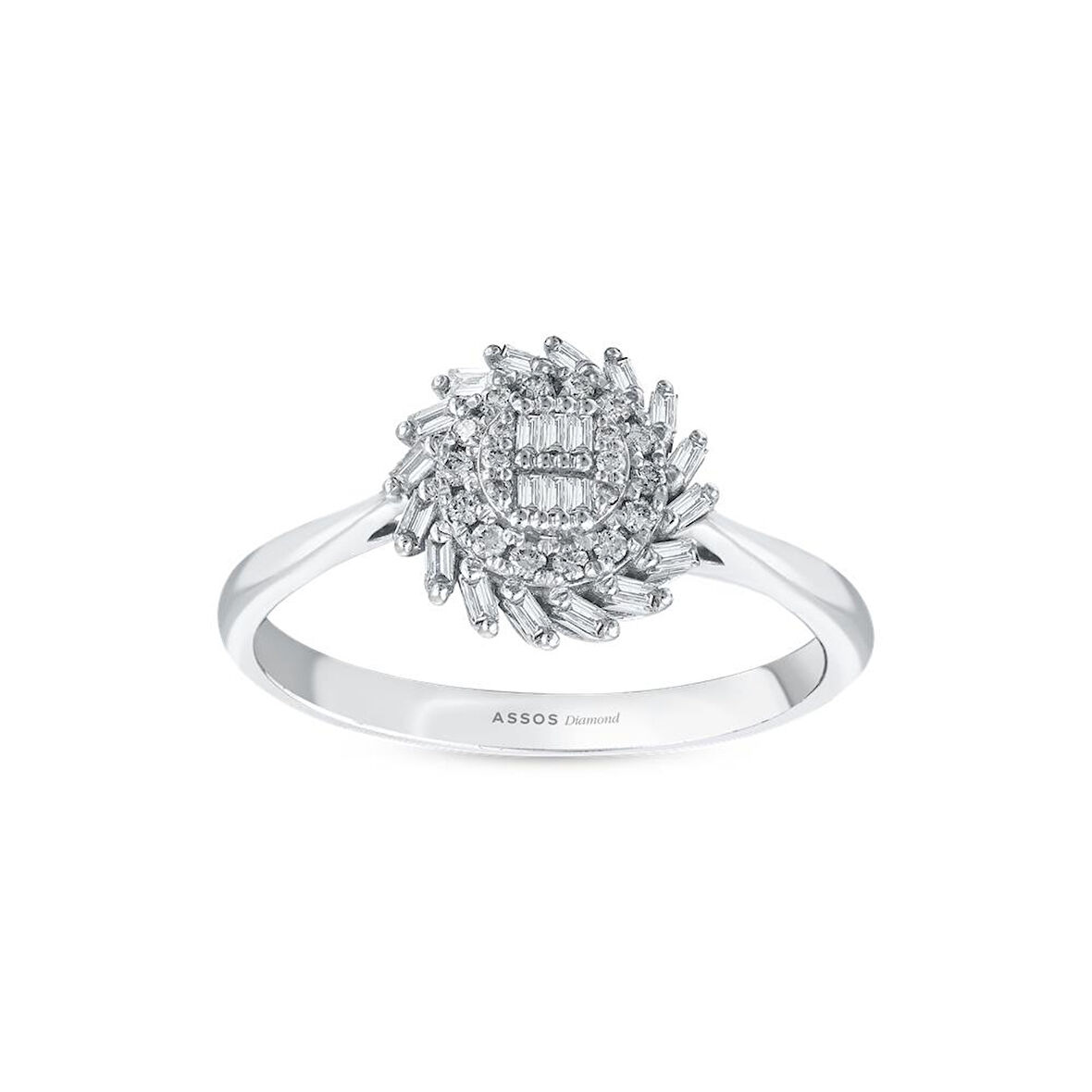 0.22 Karat Pırlanta Fantezi Yüzük