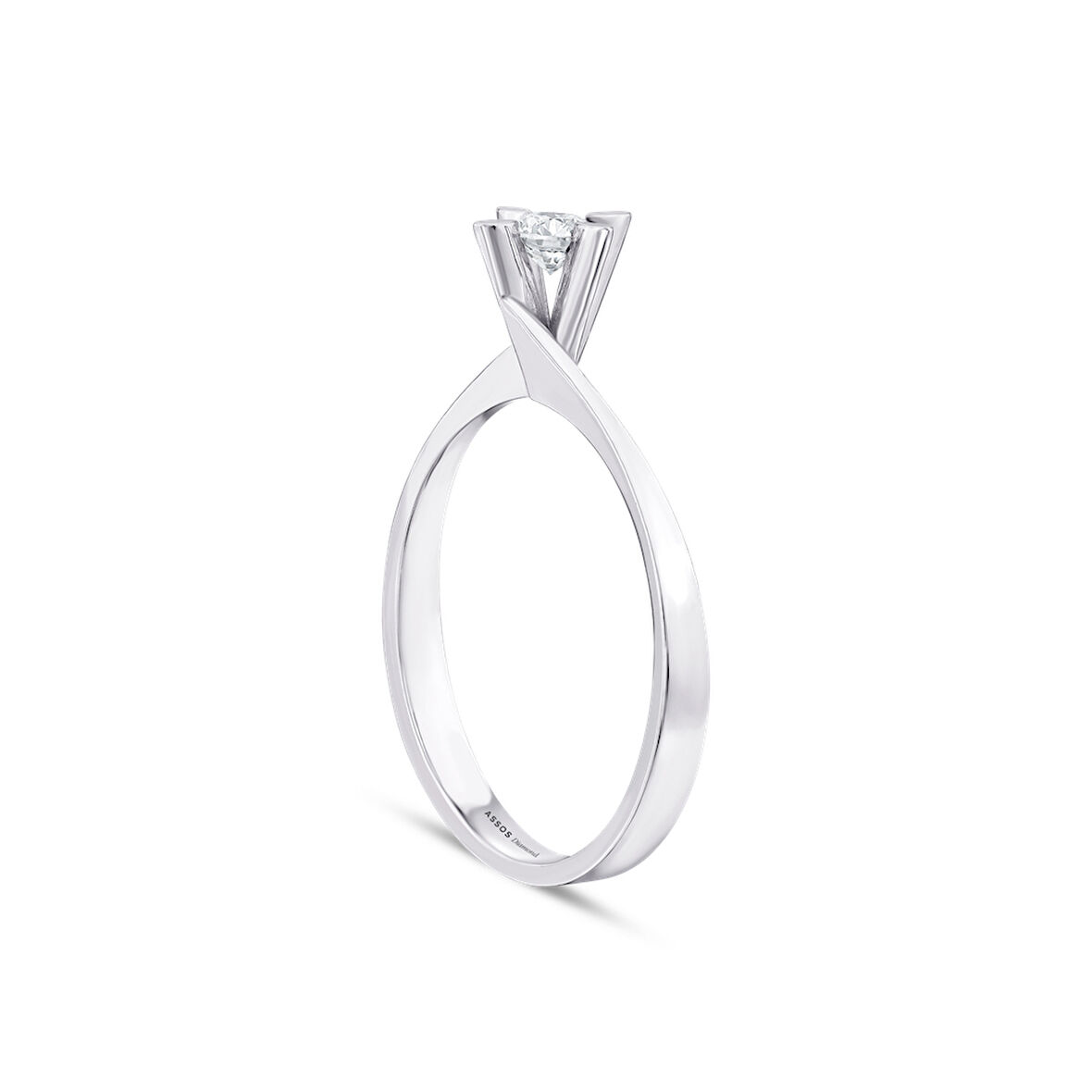 0.30 Karat Pırlanta Tektaş Yüzük