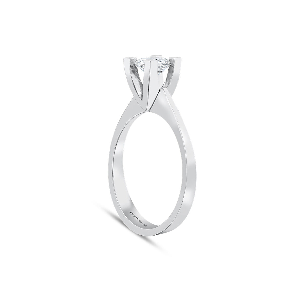 0.25 Karat Pırlanta Tektaş Yüzük