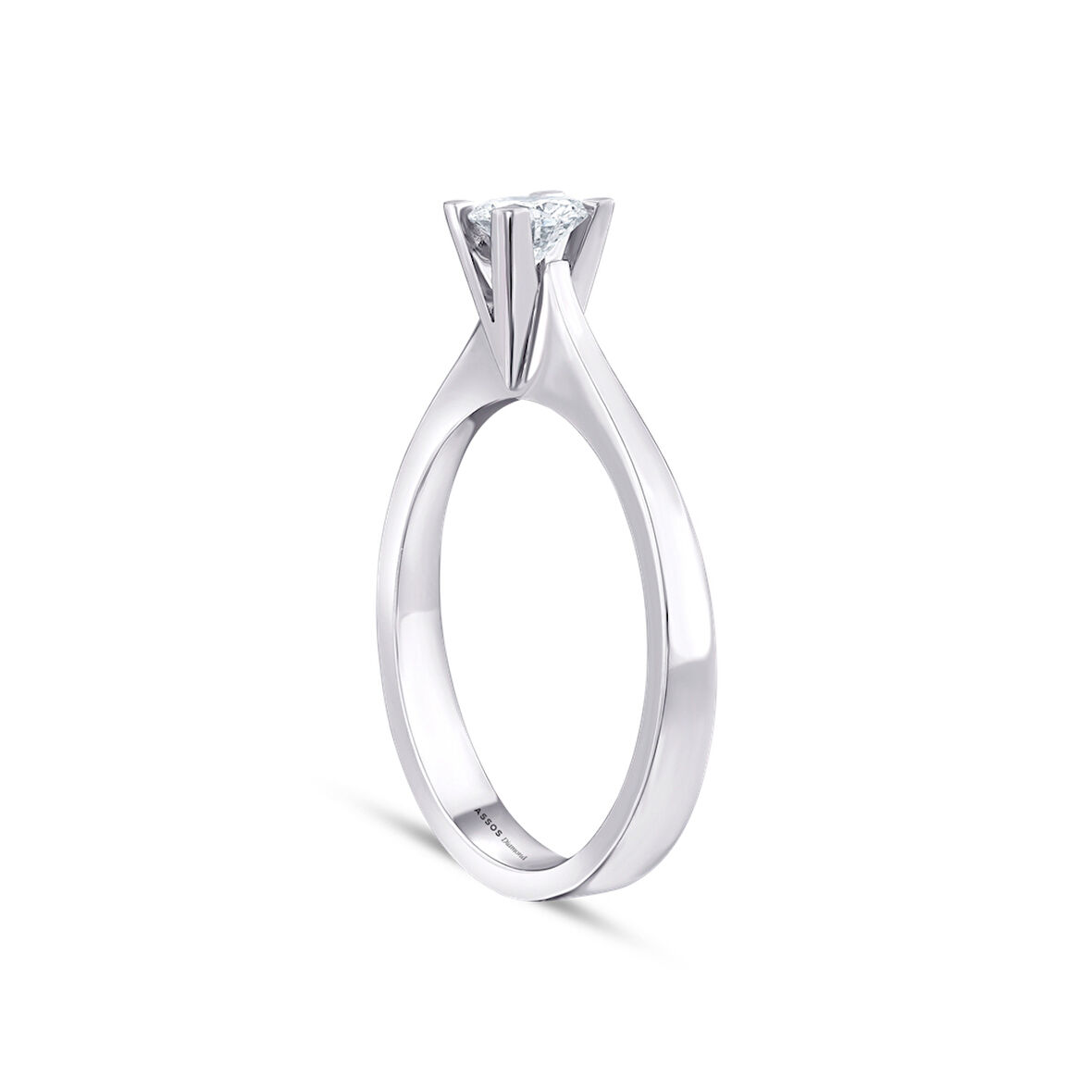 0.15 Karat Pırlanta Tektaş Yüzük