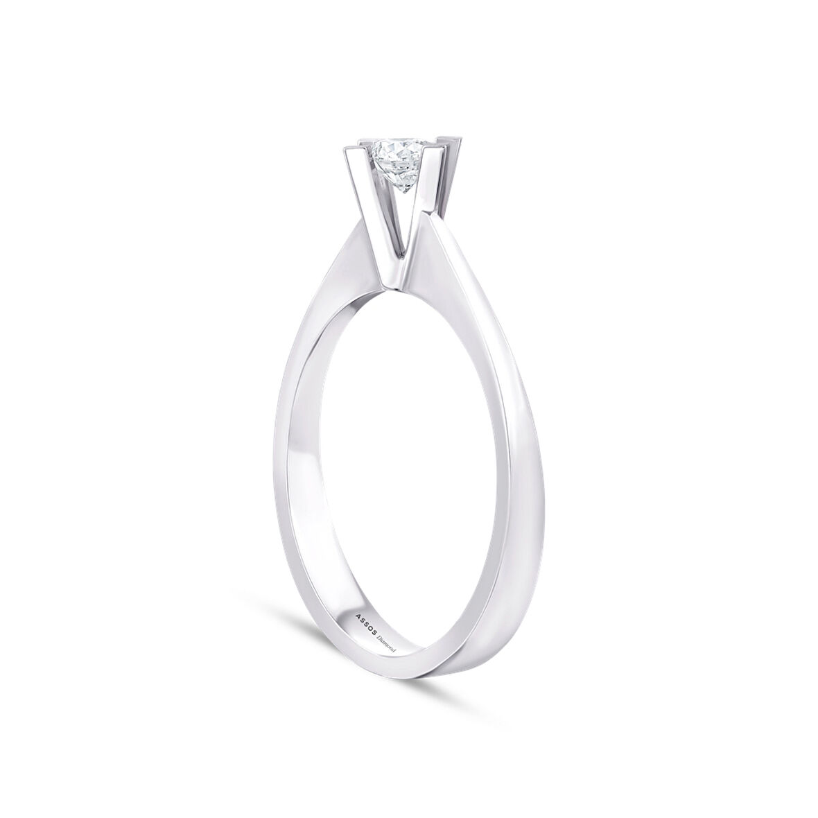 0.30 Karat Pırlanta Tektaş Yüzük