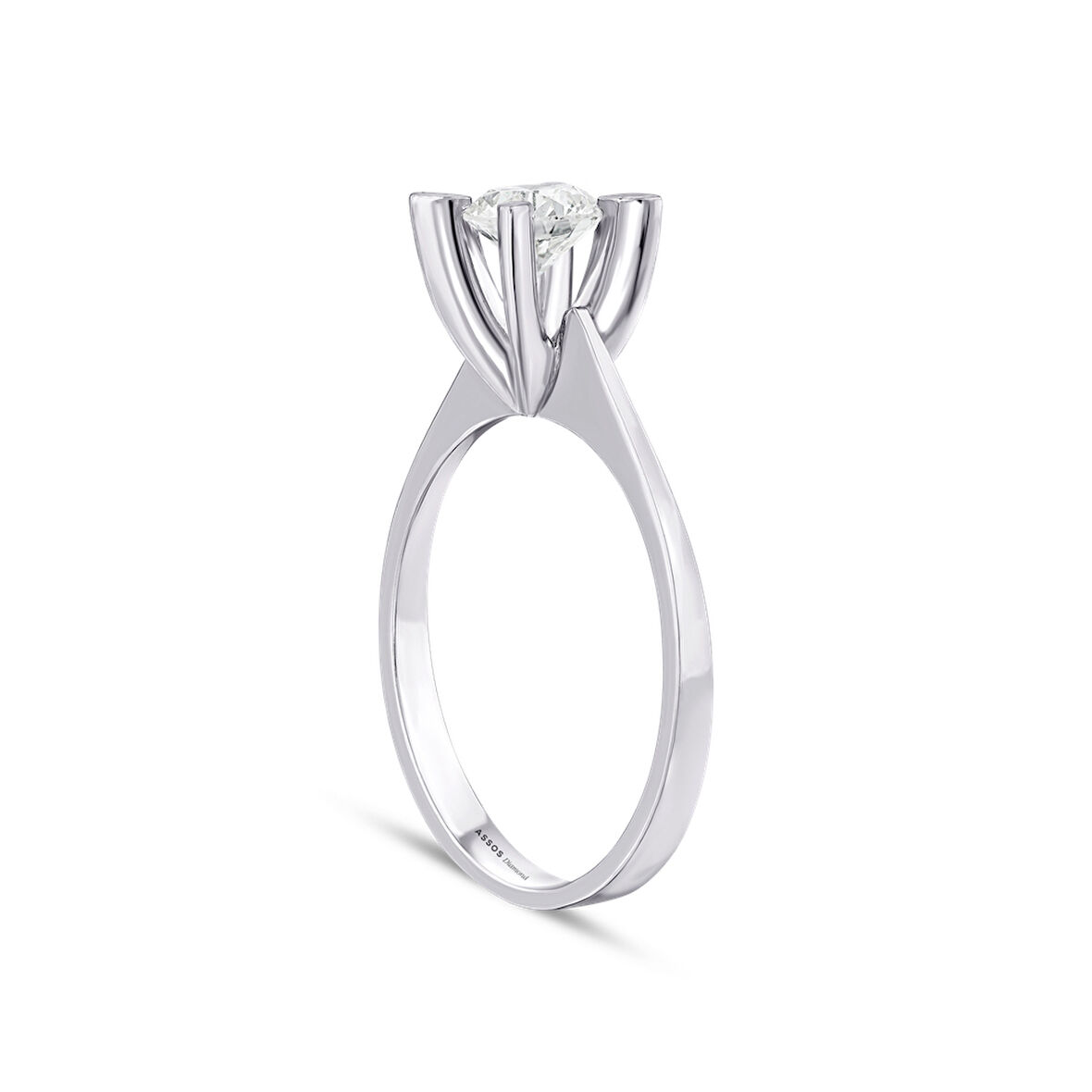 0.30 Karat Pırlanta Tektaş Yüzük