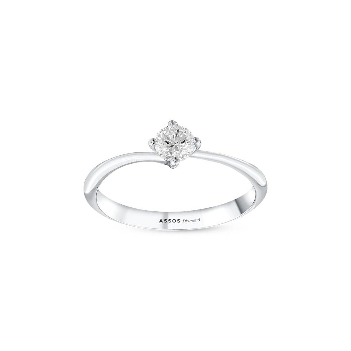 0.30 Karat Pırlanta Tektaş Yüzük