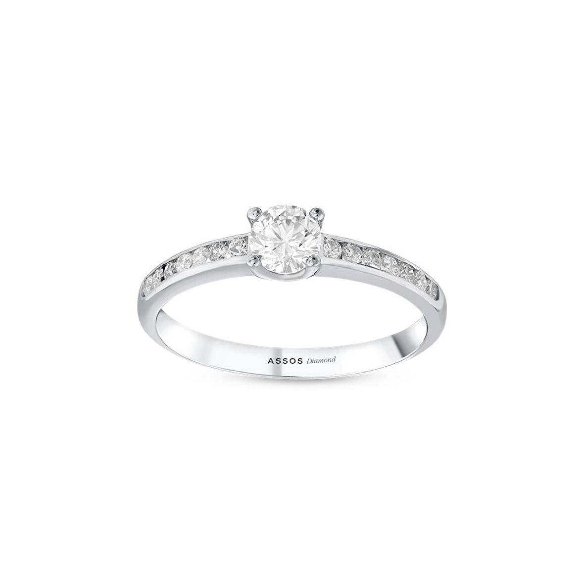 0.37 Karat Pırlanta Tektaş Yüzük