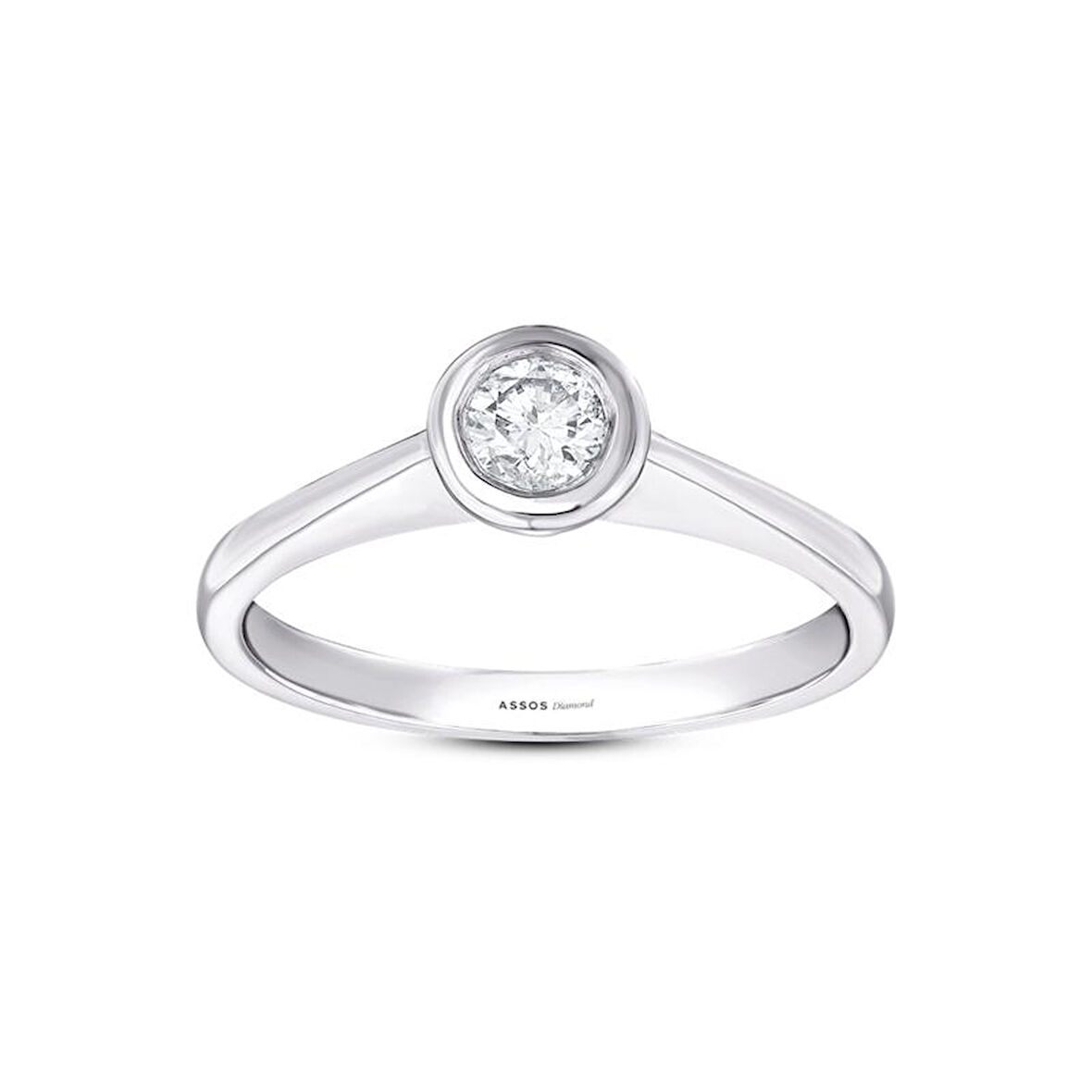 0.40 Karat Pırlanta Tektaş Yüzük