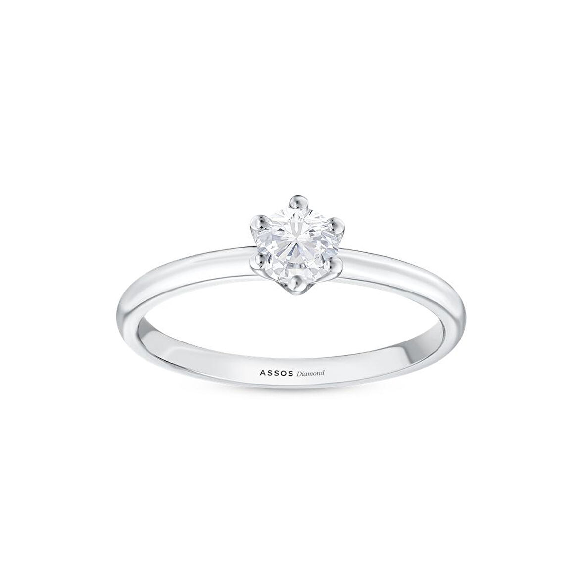 0.20 Karat Pırlanta Tektaş Yüzük