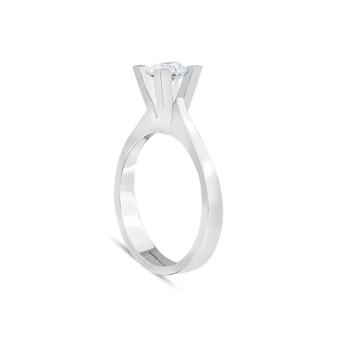 0.60 Karat Pırlanta Tektaş Yüzük