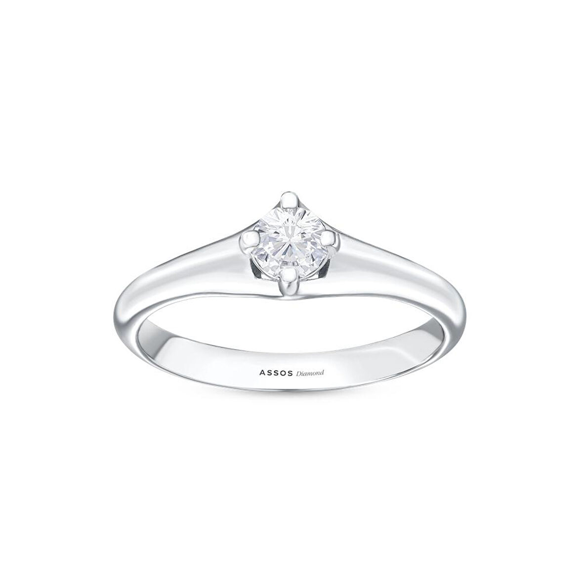 0.20 Karat Pırlanta Tektaş Yüzük