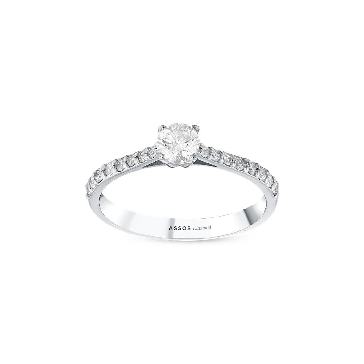 0.35 Karat Pırlanta Tektaş Yüzük