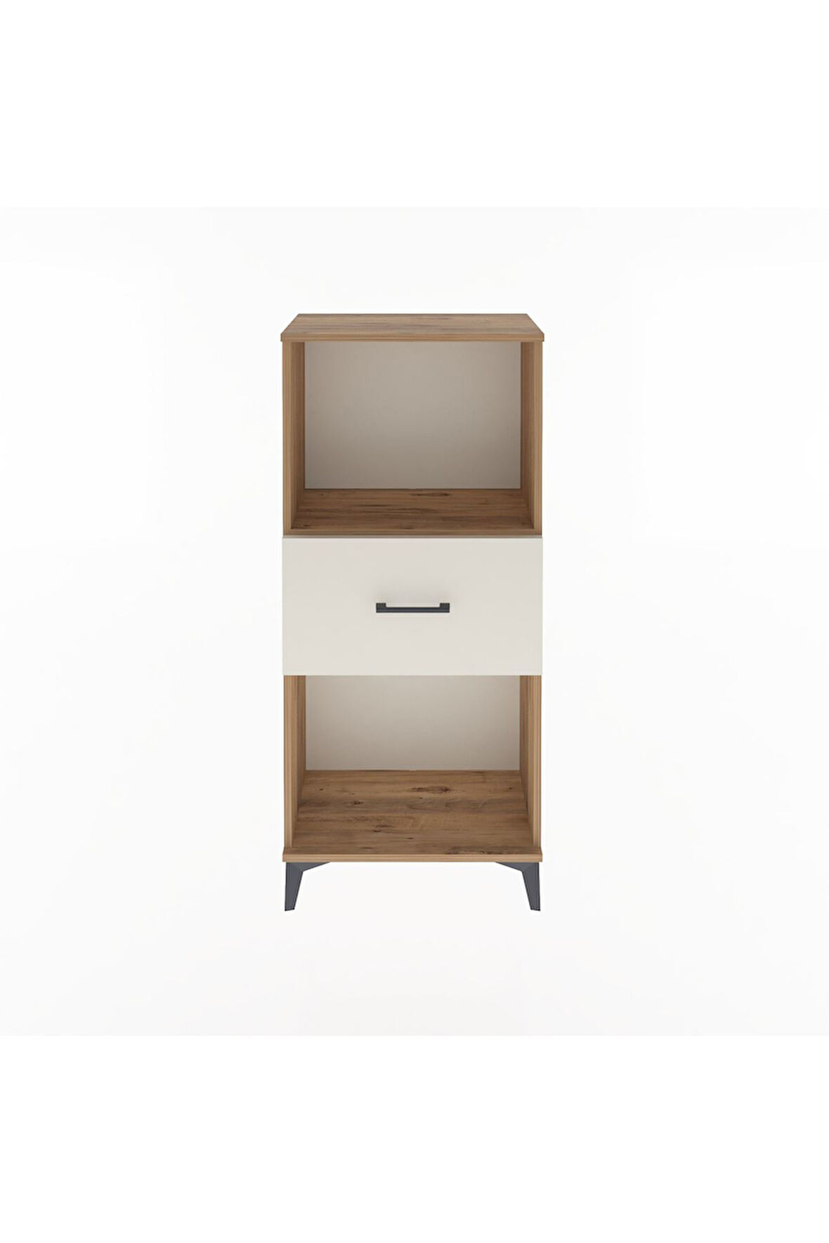 Arges Dolap Tek Raflı Tek Çekmeceli 60x30x134 Çam-Aytaşı