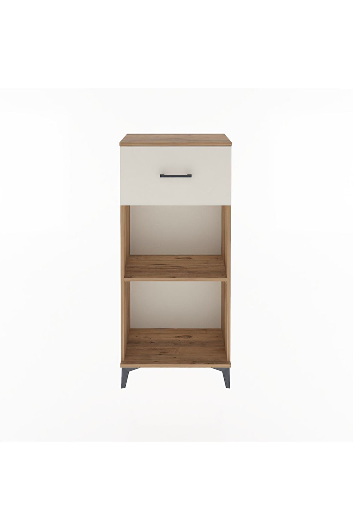 Arges Dolap Tek Raflı Tek Çekmeceli 60x30x134 Çam-Aytaşı