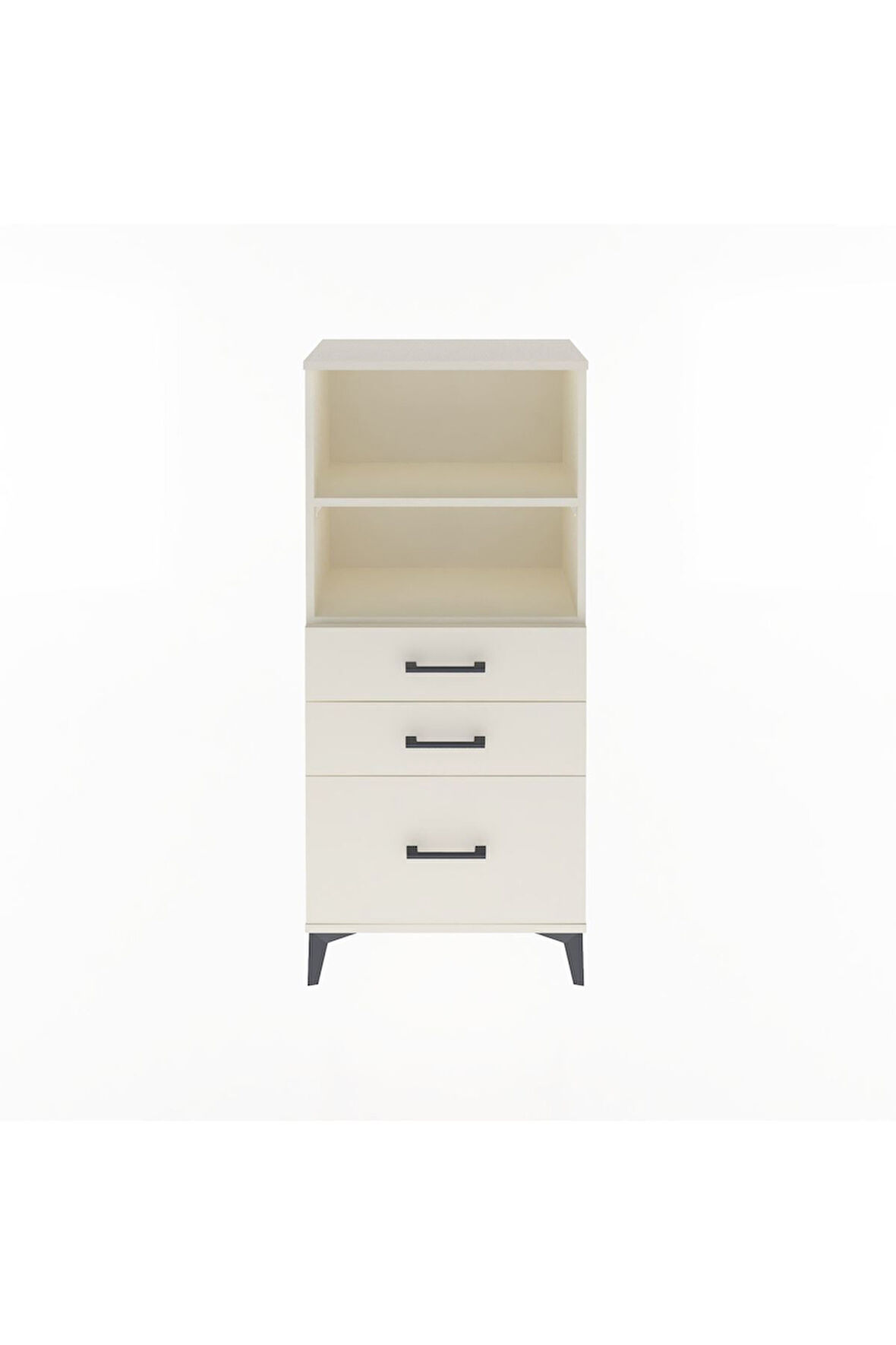 Arges Dolap 2 Raflı 3 Çekmeceli 60x30x134 Aytaşı-Aytaşı