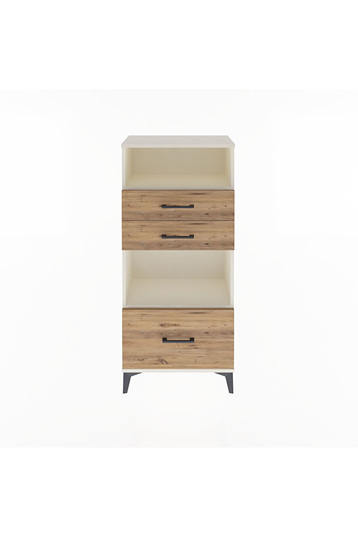 Arges Dolap 2 Raflı 3 Çekmeceli 60x30x134 Aytaşı-Çam