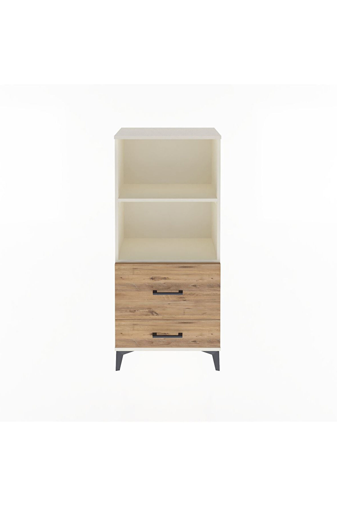 Arges Dolap 2 Raflı 2 Çekmeceli 60x30x134 Aytaşı-Çam