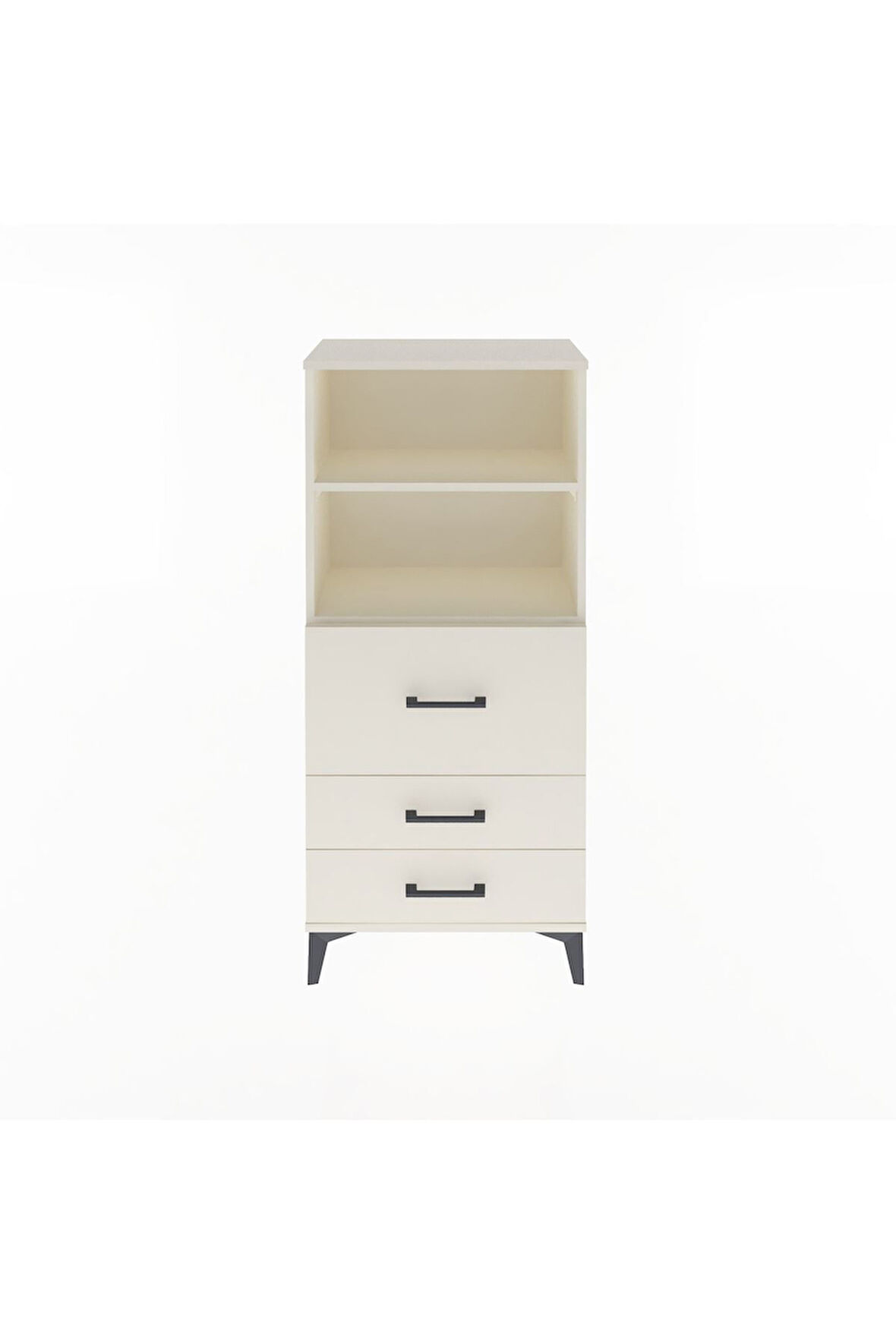 Arges Dolap 2 Raflı 3 Çekmeceli 60x30x134 Aytaşı-Aytaşı