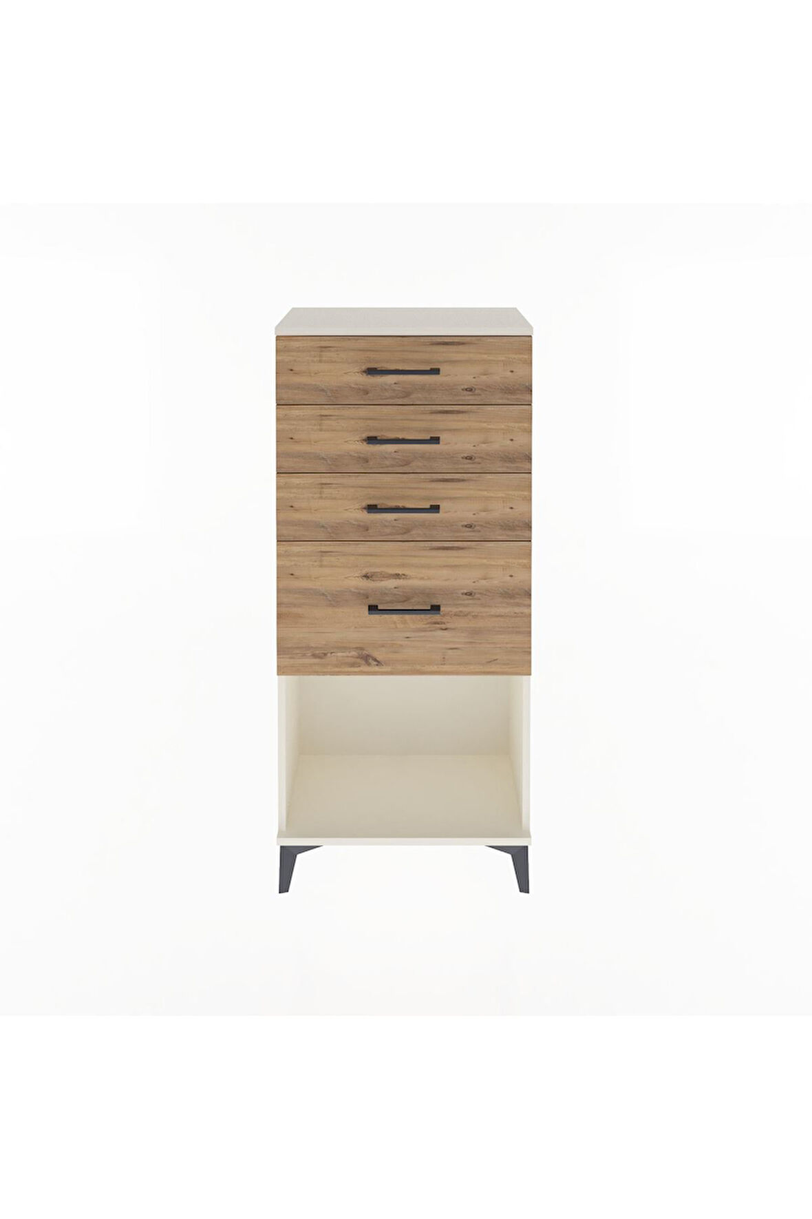 Arges Dolap 4 Çekmeceli 60x30x134 Aytaşı-Çam