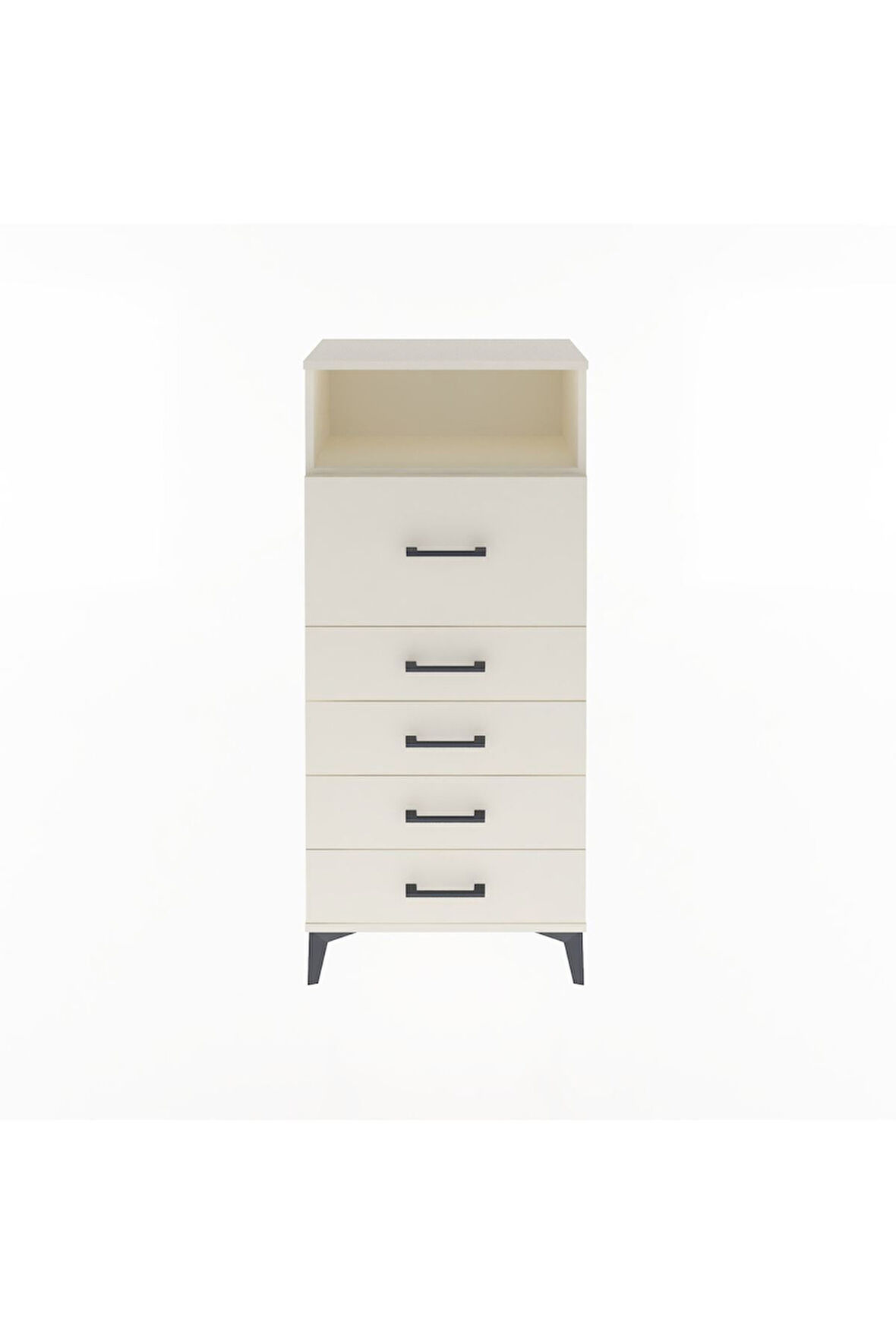 Arges Dolap Tek Raflı 5 Çekmeceli 60x30x134 Aytaşı-Aytaşı