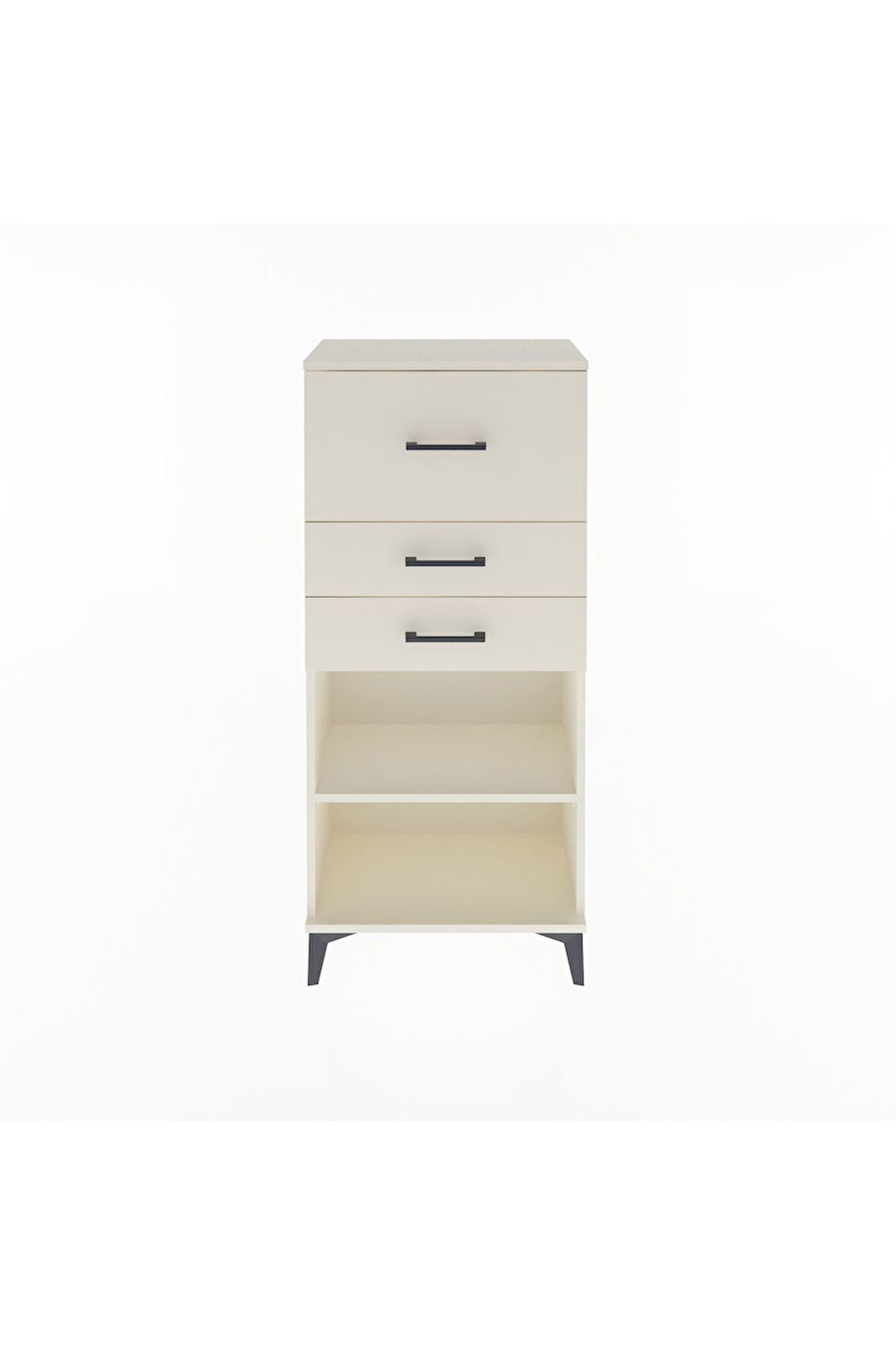 Arges Dolap Tek Raflı 3 Çekmeceli 60x30x134 Aytaşı-Aytaşı