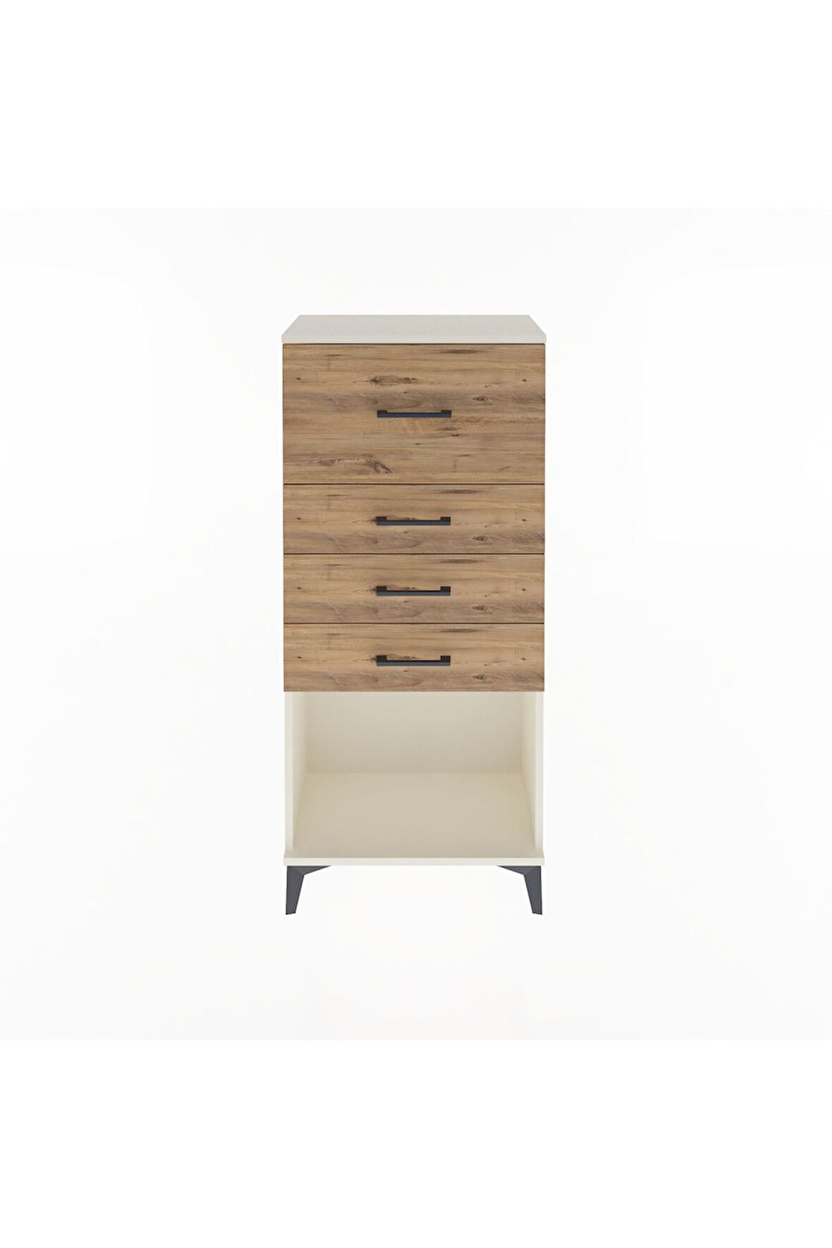 Arges Dolap 4 Çekmeceli 60x30x134 Aytaşı-Çam