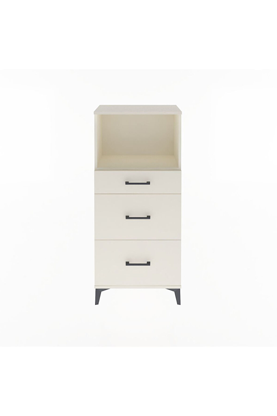 Arges Dolap Tek Raflı 3 Çekmeceli 60x30x134 Aytaşı-Aytaşı