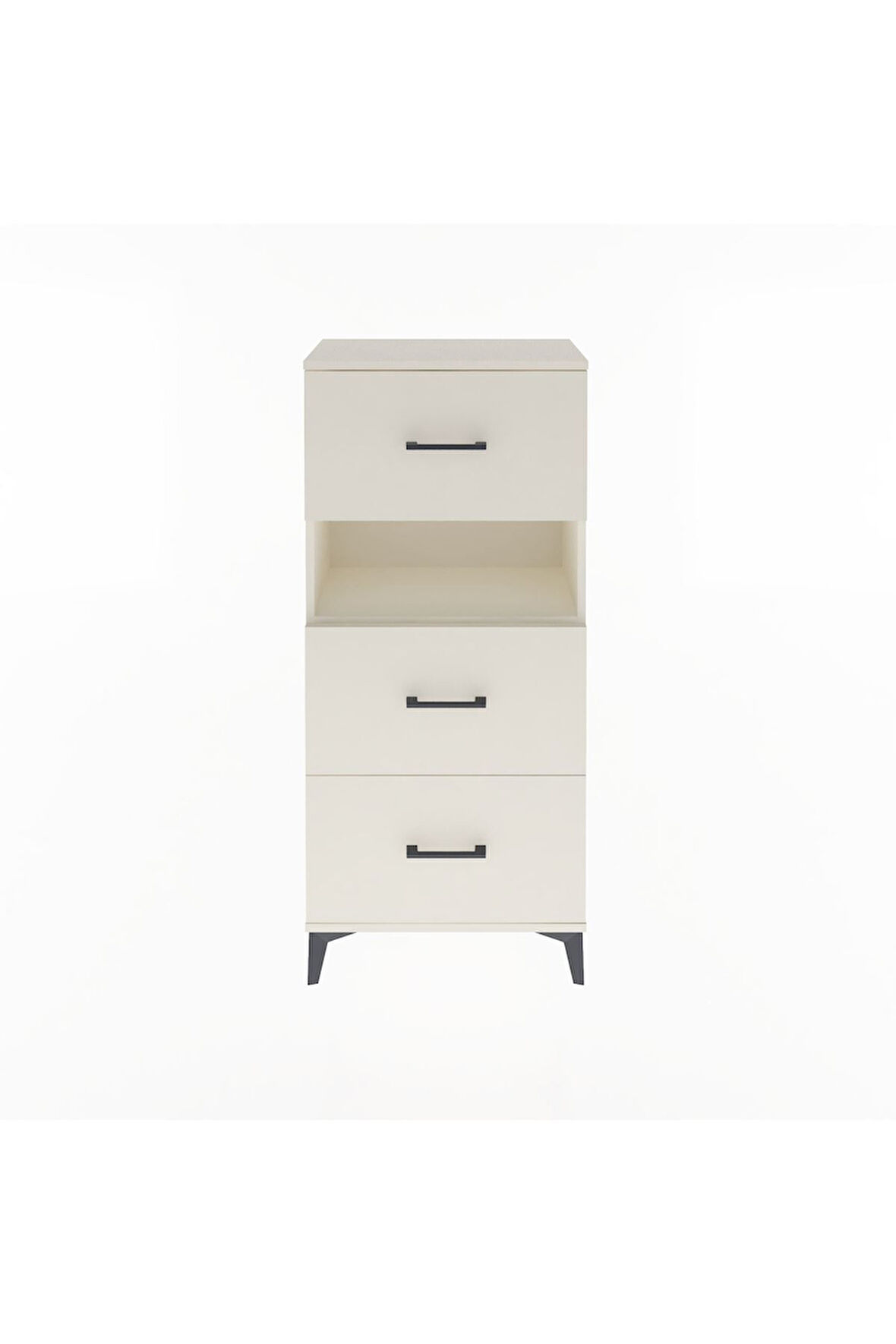 Arges Dolap Tek Raflı 3 Çekmeceli 60x30x134 Aytaşı-Aytaşı