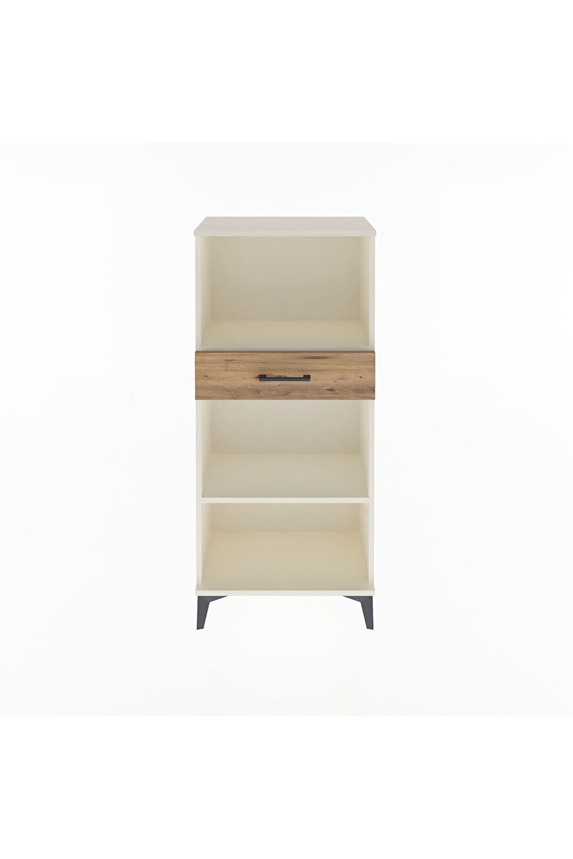 Arges Dolap 2 Raflı Tek Çekmeceli 60x30x134 Aytaşı-Çam