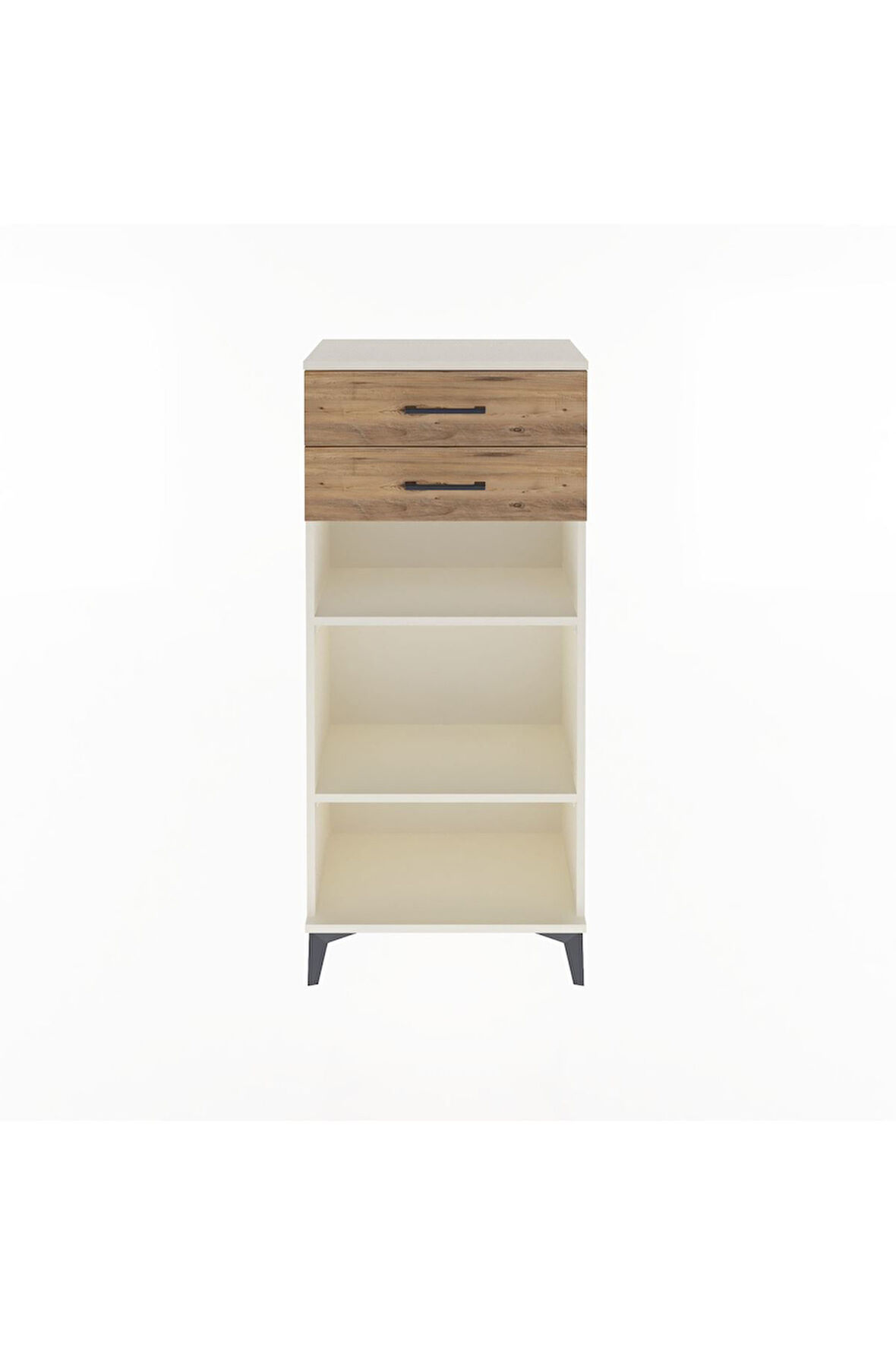 Arges Dolap 2 Raflı 2 Çekmeceli 60x30x134 Aytaşı-Çam