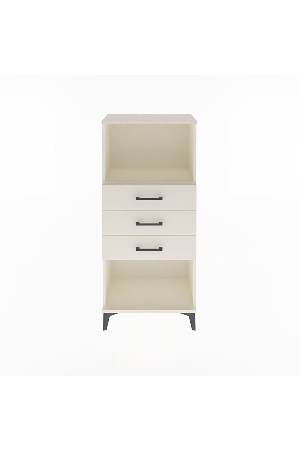 Arges Dolap Tek Raflı 3 Çekmeceli 60x30x134 Aytaşı-Aytaşı