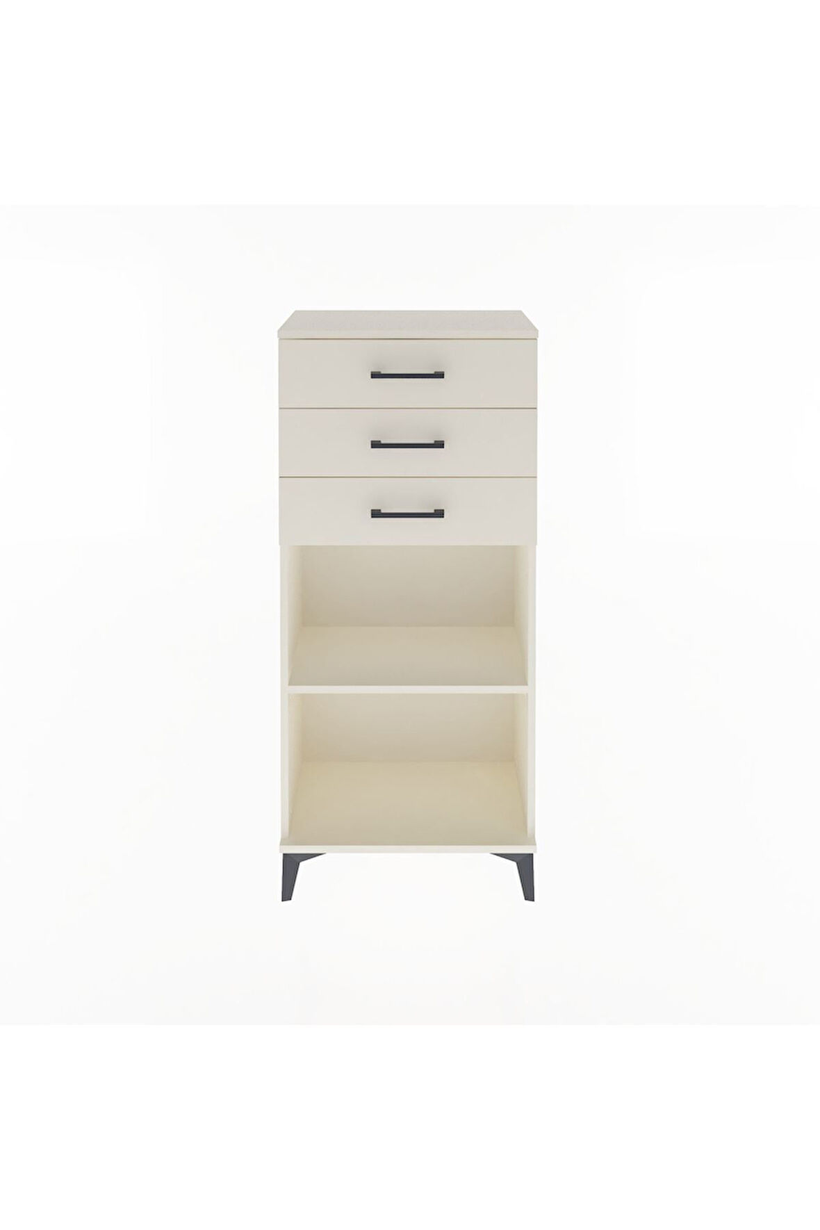 Arges Dolap Tek Raflı 3 Çekmeceli 60x30x134 Aytaşı-Aytaşı