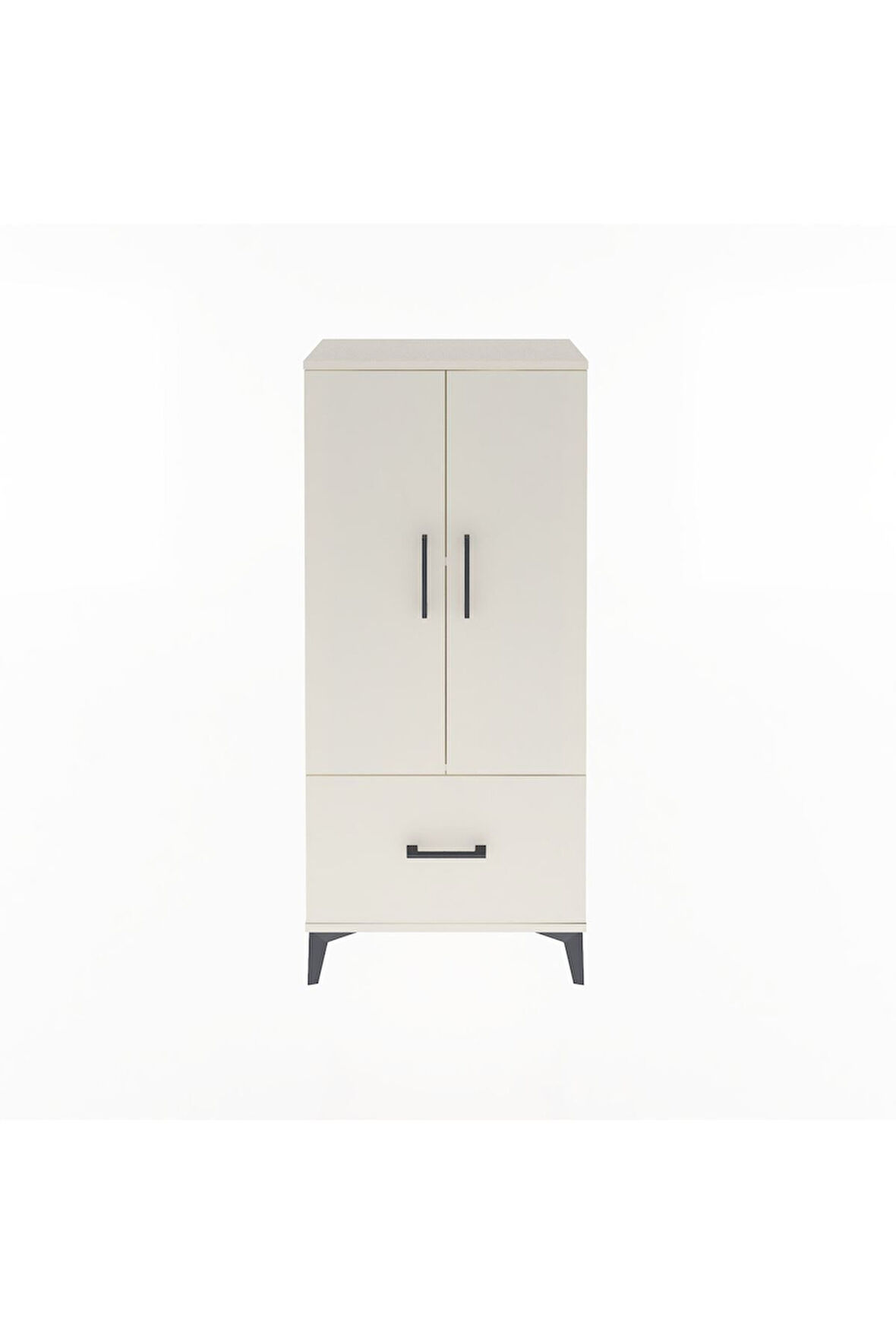 Arges Dolap 2 Raflı Tek Çekmeceli 2 Kapaklı 60x30x134 Aytaşı-Aytaşı