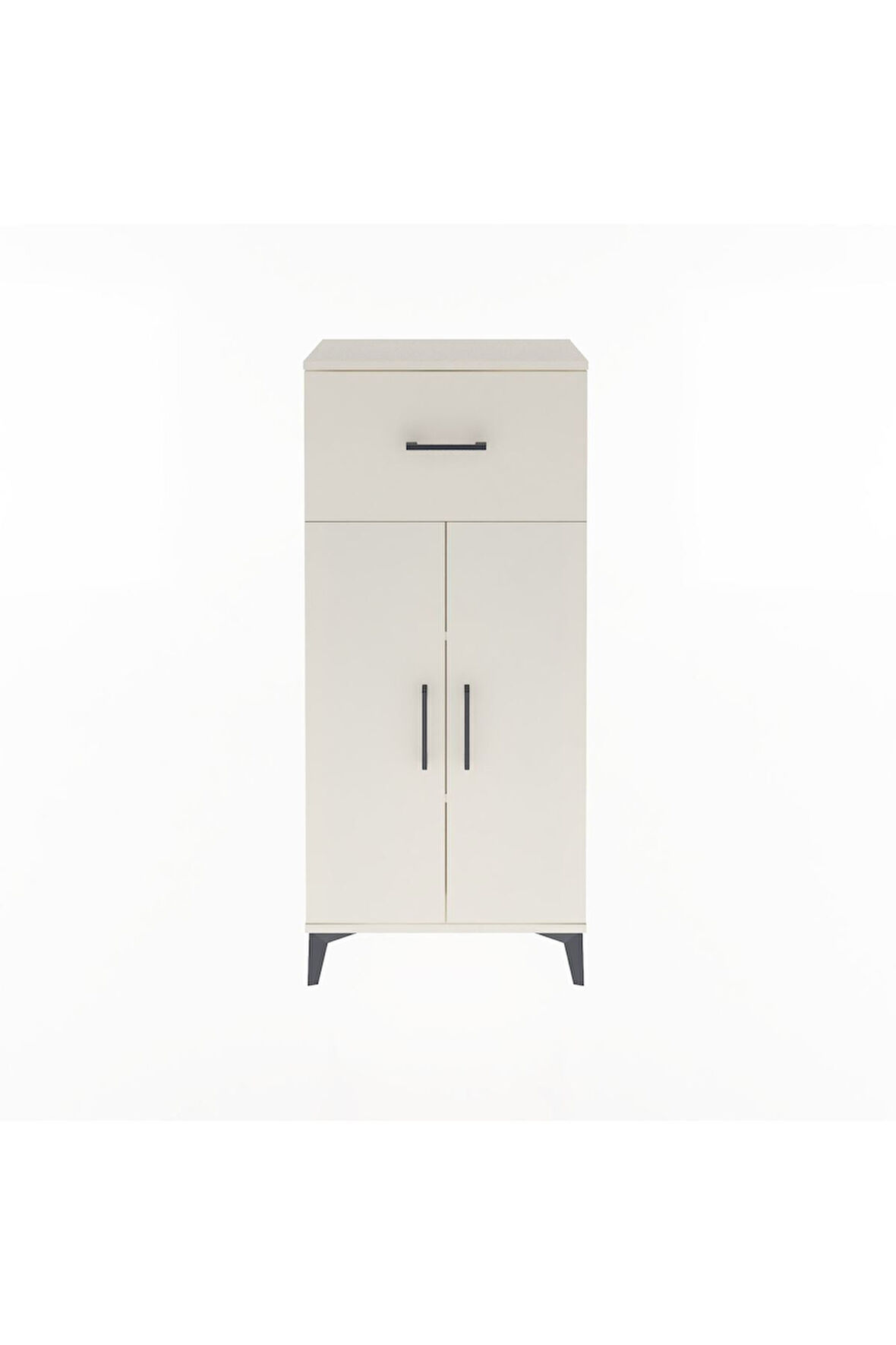 Arges Dolap 2 Raflı Tek Çekmeceli 2 Kapaklı 60x30x134 Aytaşı-Aytaşı