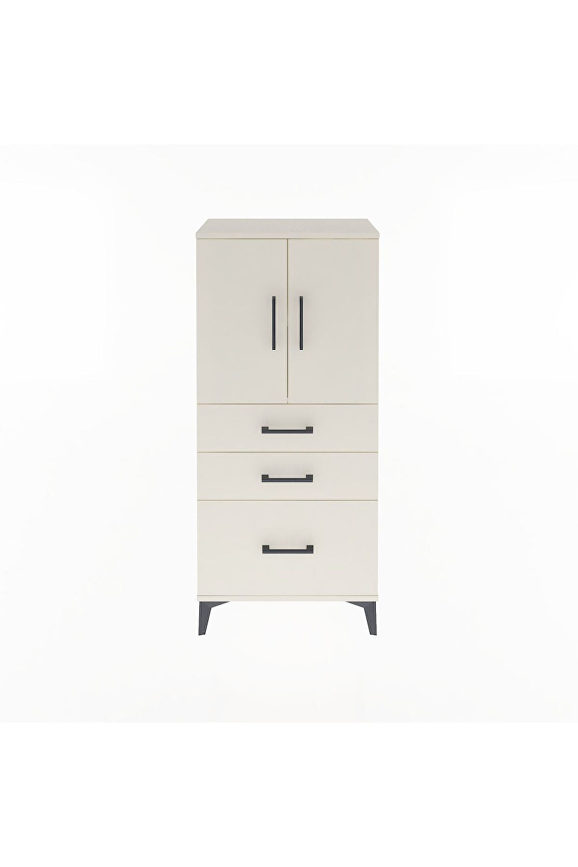 Arges Dolap 2 Raflı 3 Çekmeceli 2 Kapaklı 60x30x134 Aytaşı-Aytaşı