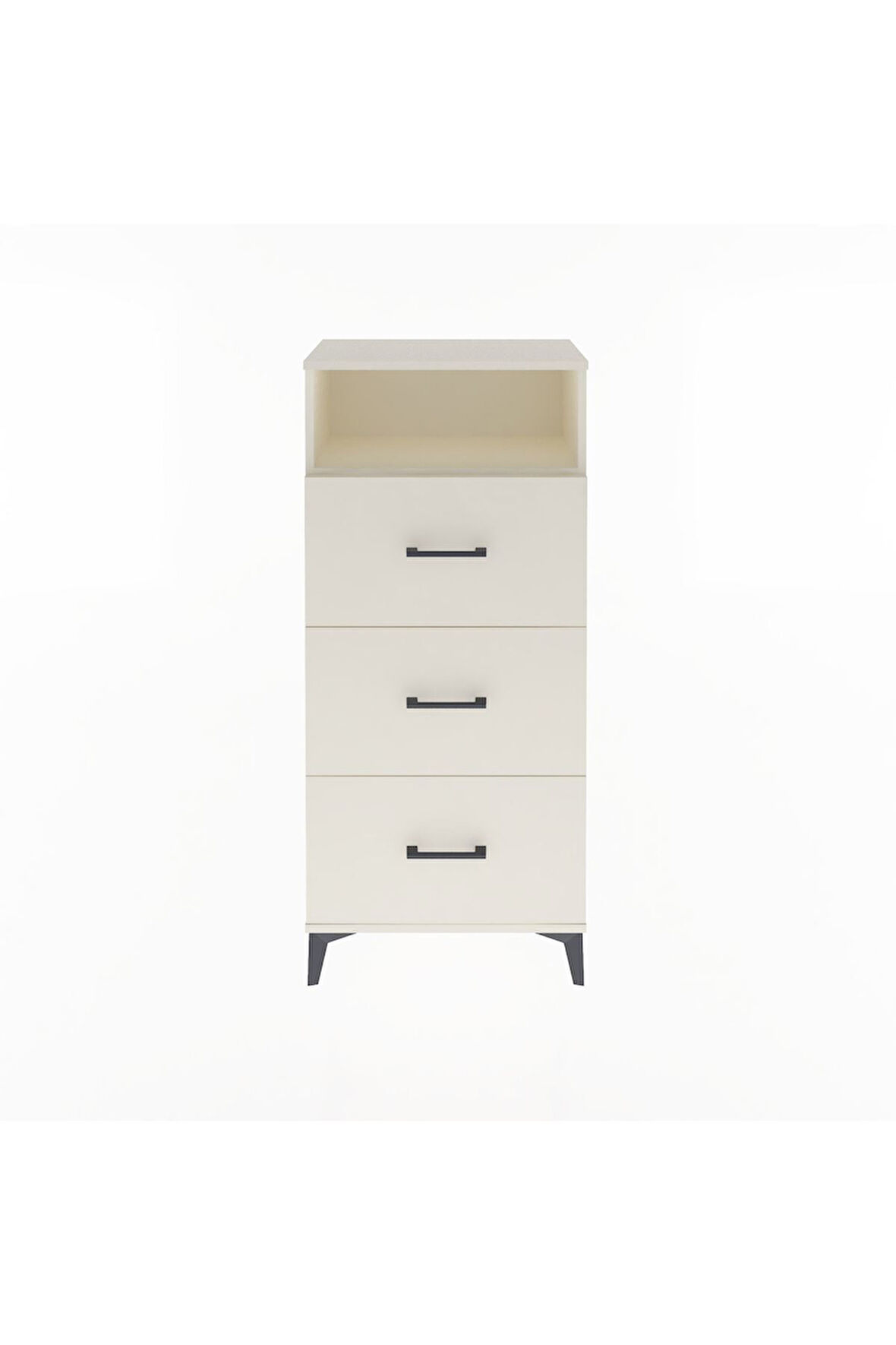 Arges Dolap Tek Raflı 3 Çekmeceli 60x30x134 Aytaşı-Aytaşı