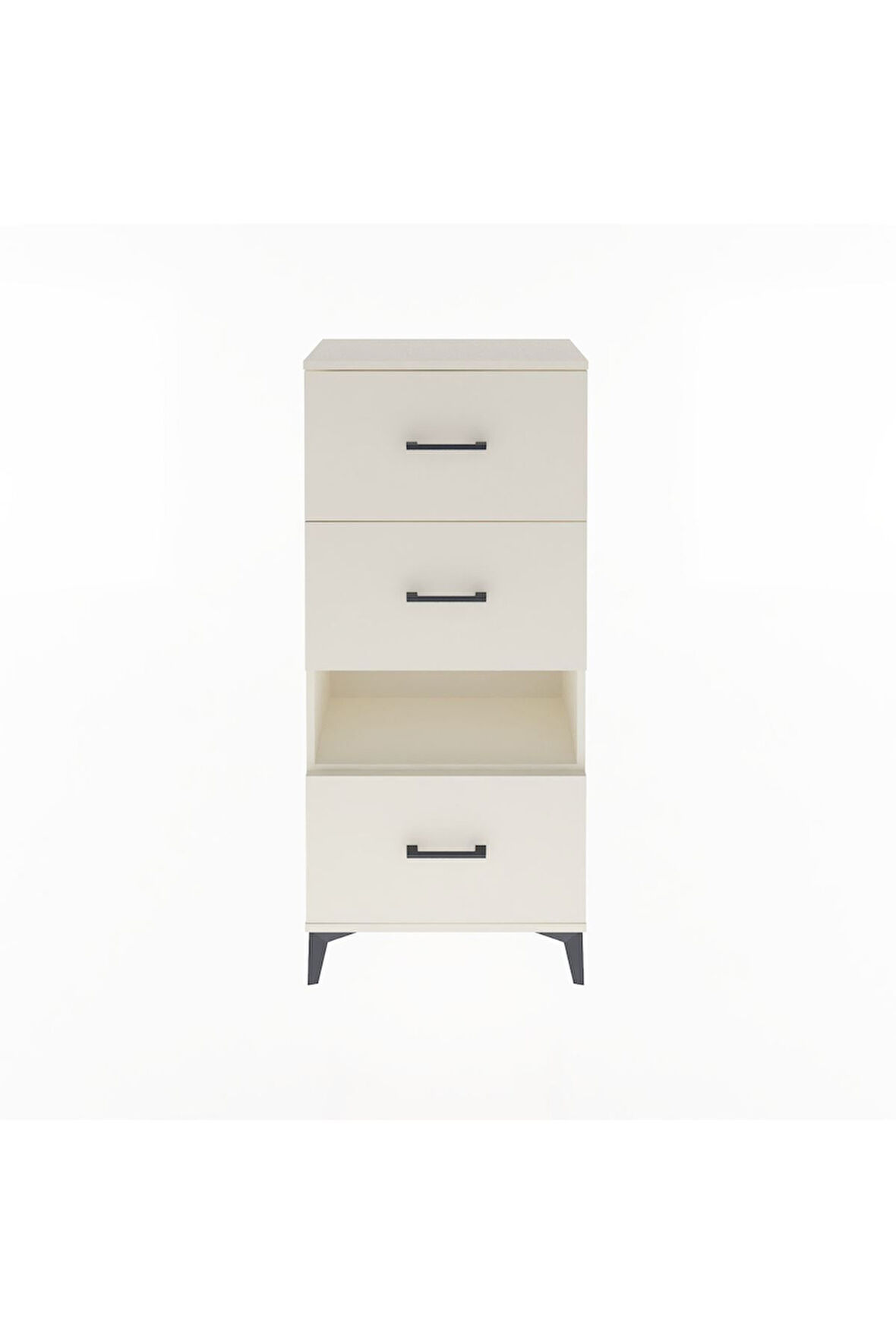 Arges Dolap Tek Raflı 3 Çekmeceli 60x30x134 Aytaşı-Aytaşı