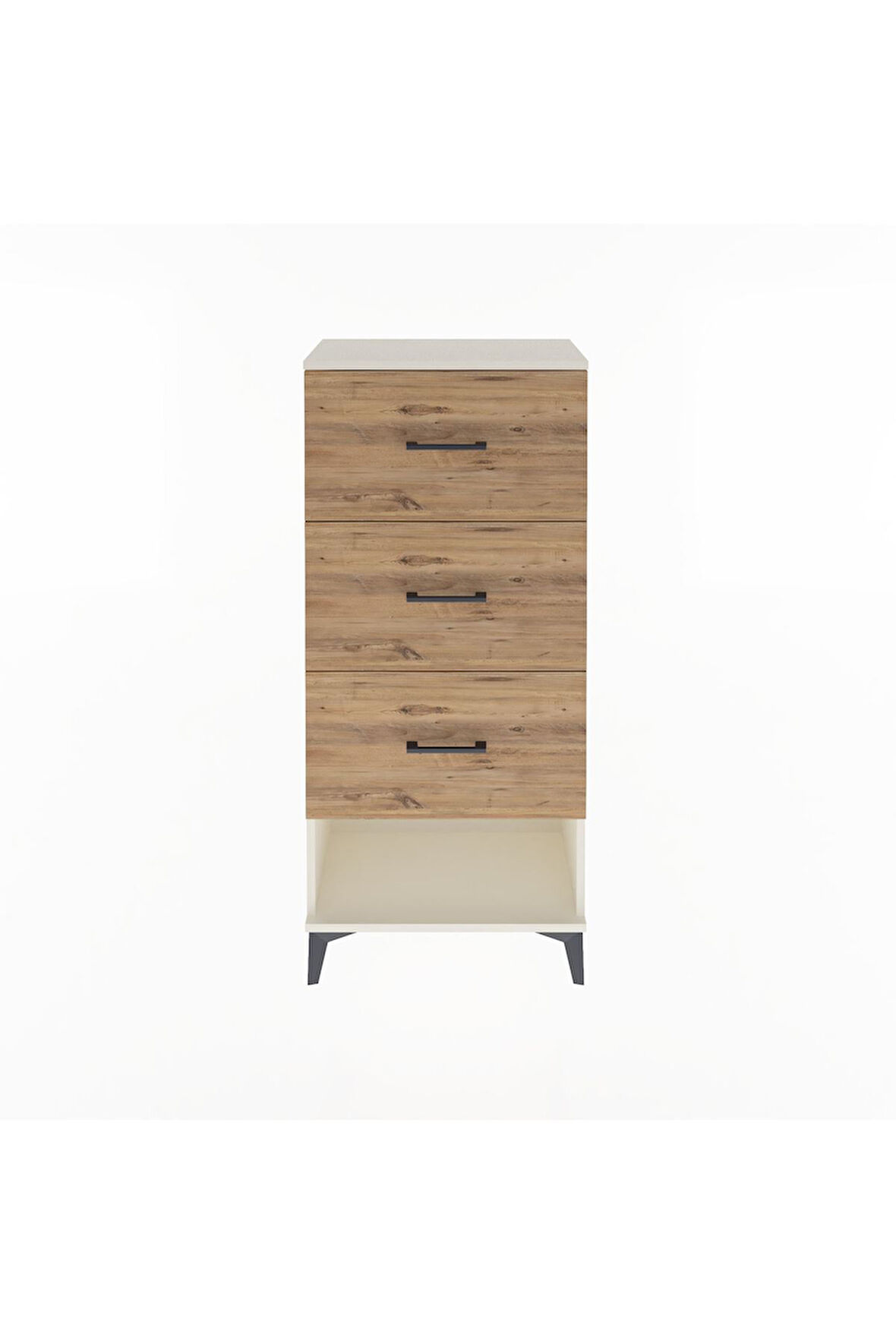 Arges Dolap 3 Çekmeceli 60x30x134 Aytaşı-Çam