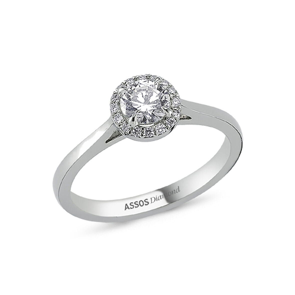 0.09 Karat Pırlanta Fantezi Yüzük