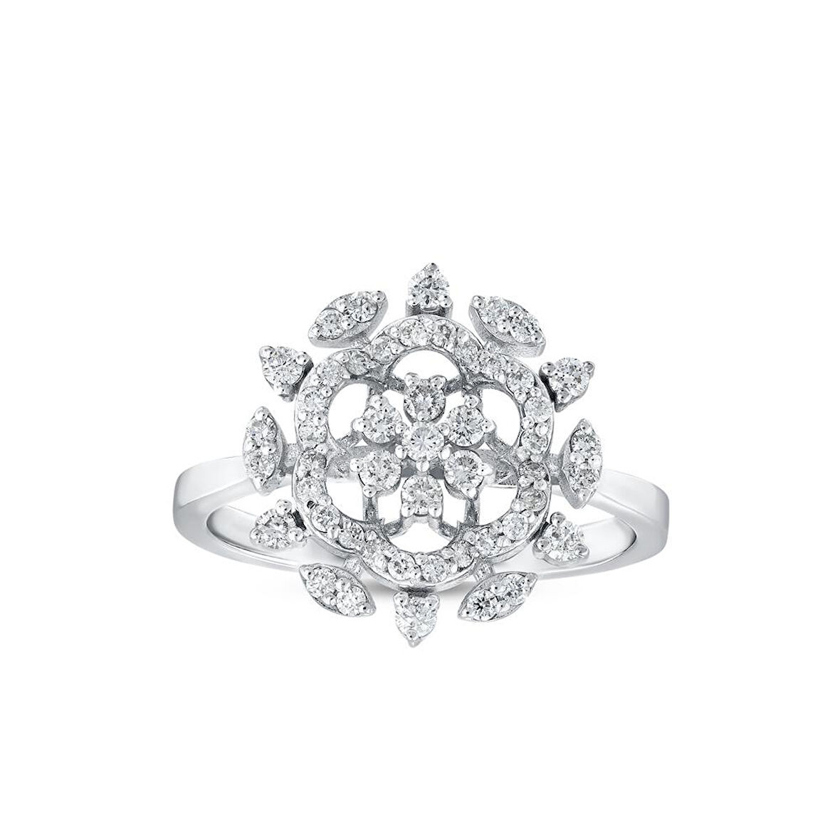 0.42 Karat Pırlanta Fantezi Yüzük