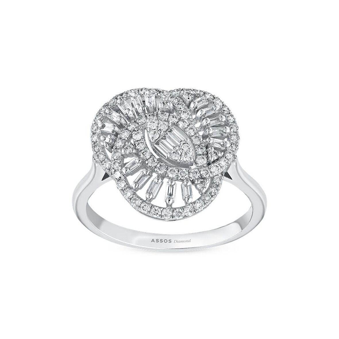 0.52 Karat Pırlanta Fantezi Yüzük