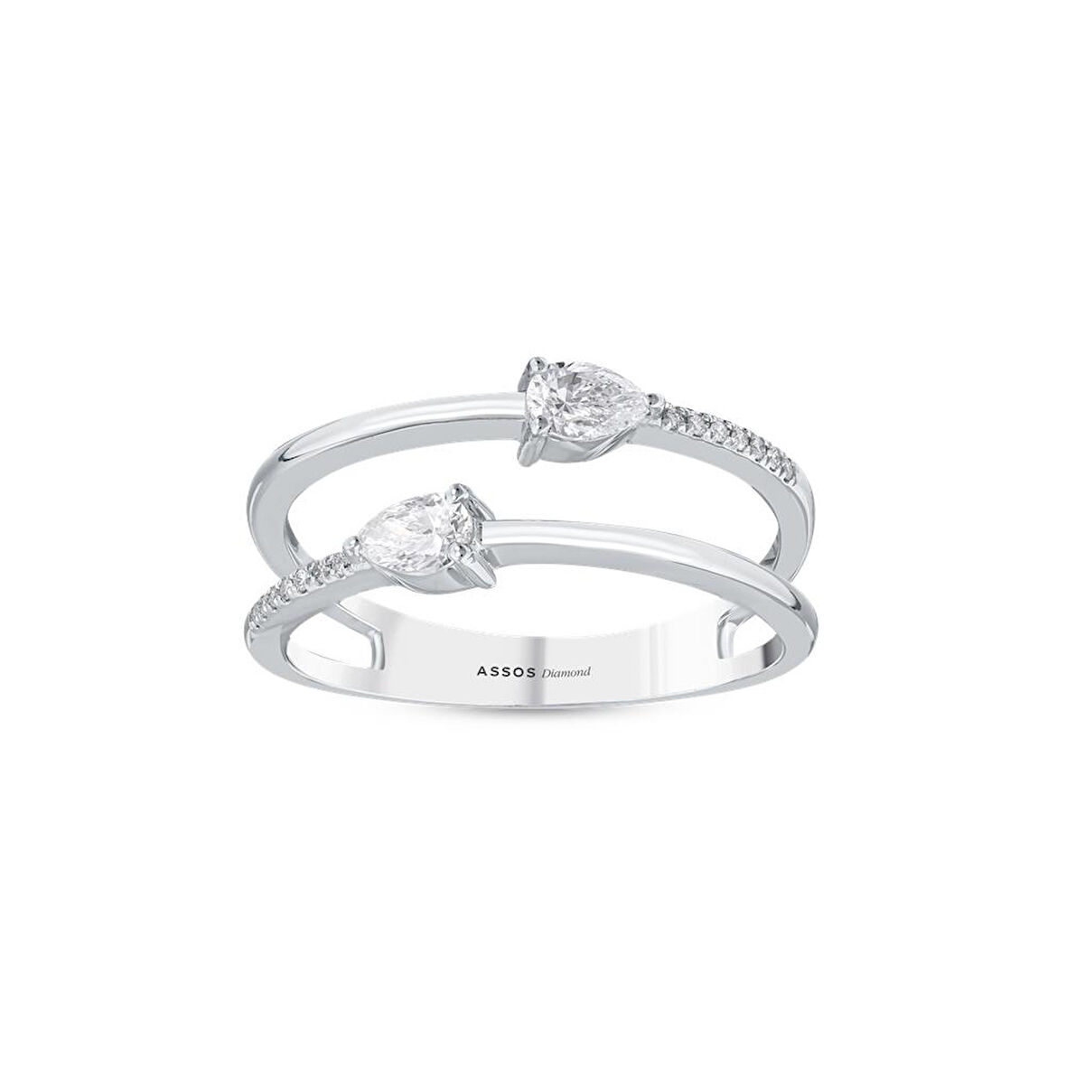 0.32 Karat Pırlanta Fantezi Yüzük