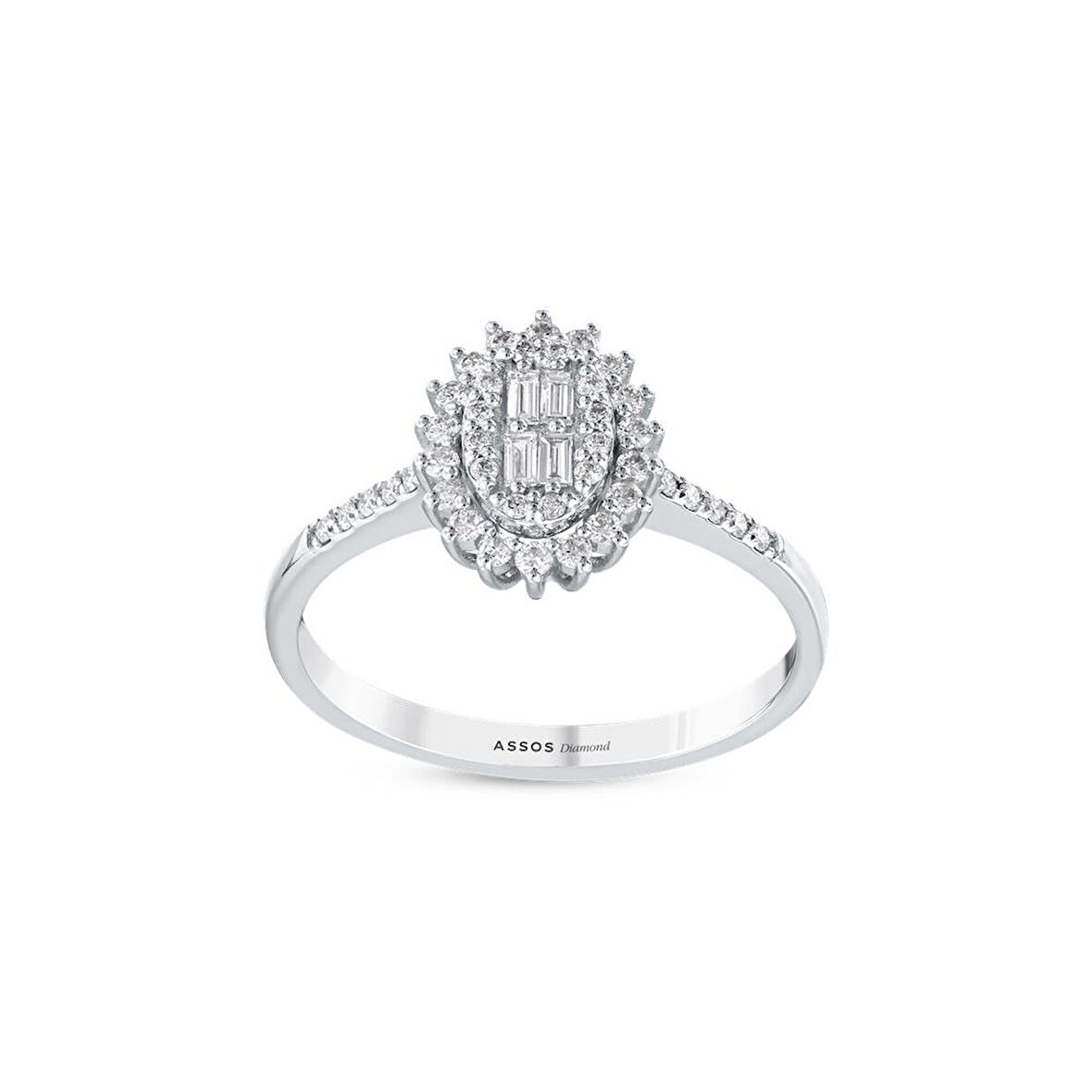 0.32 Karat Pırlanta Fantezi Yüzük