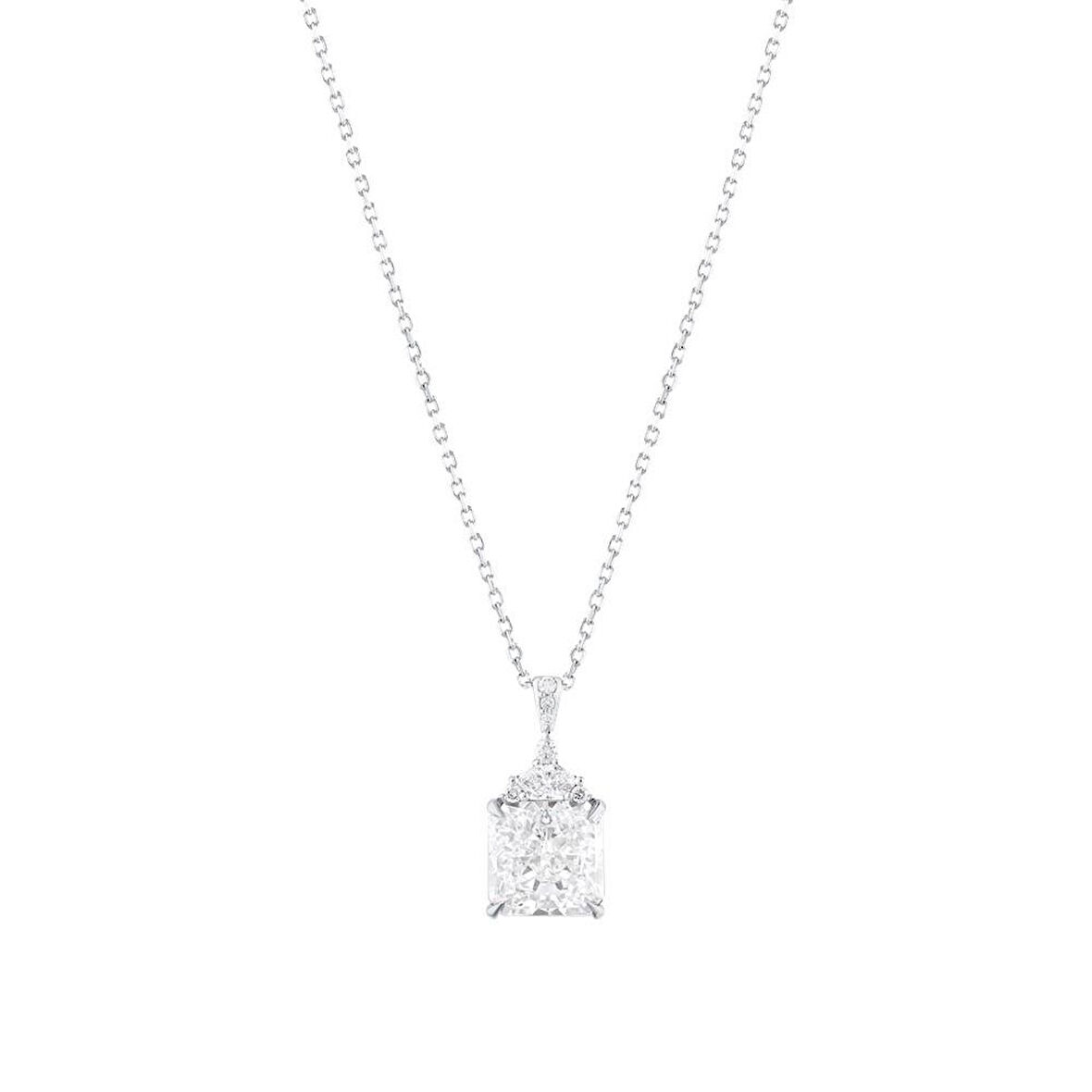 0.13 Karat Violet Taşlı Pırlanta Kolye