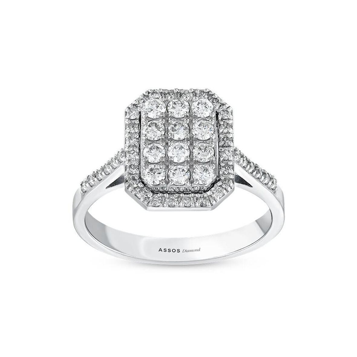 0.38 Karat Pırlanta Fantezi Yüzük