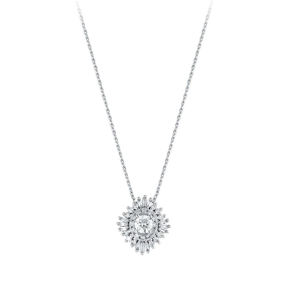 0.41 Karat Pırlanta Fantezi Kolye